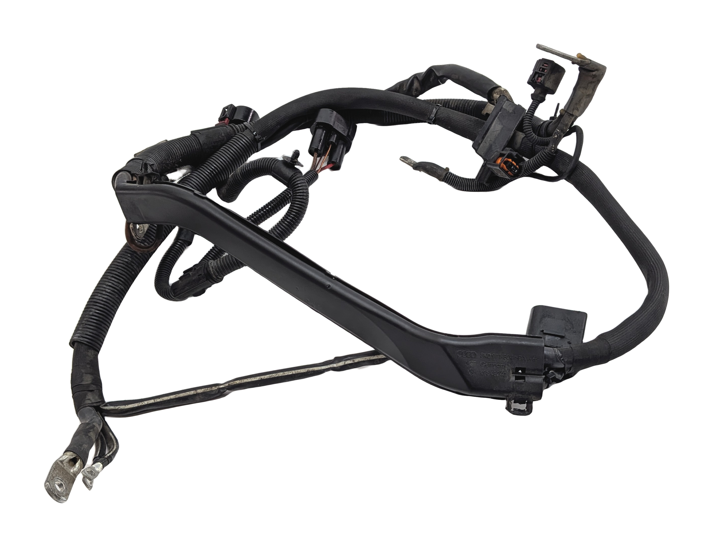 2014 AUDI Q5 (B8 8R) 3.0L SUPER (CTUC) ENGINE BATTERY WIRE WIRING CABLE HARNESS — exact item pictured