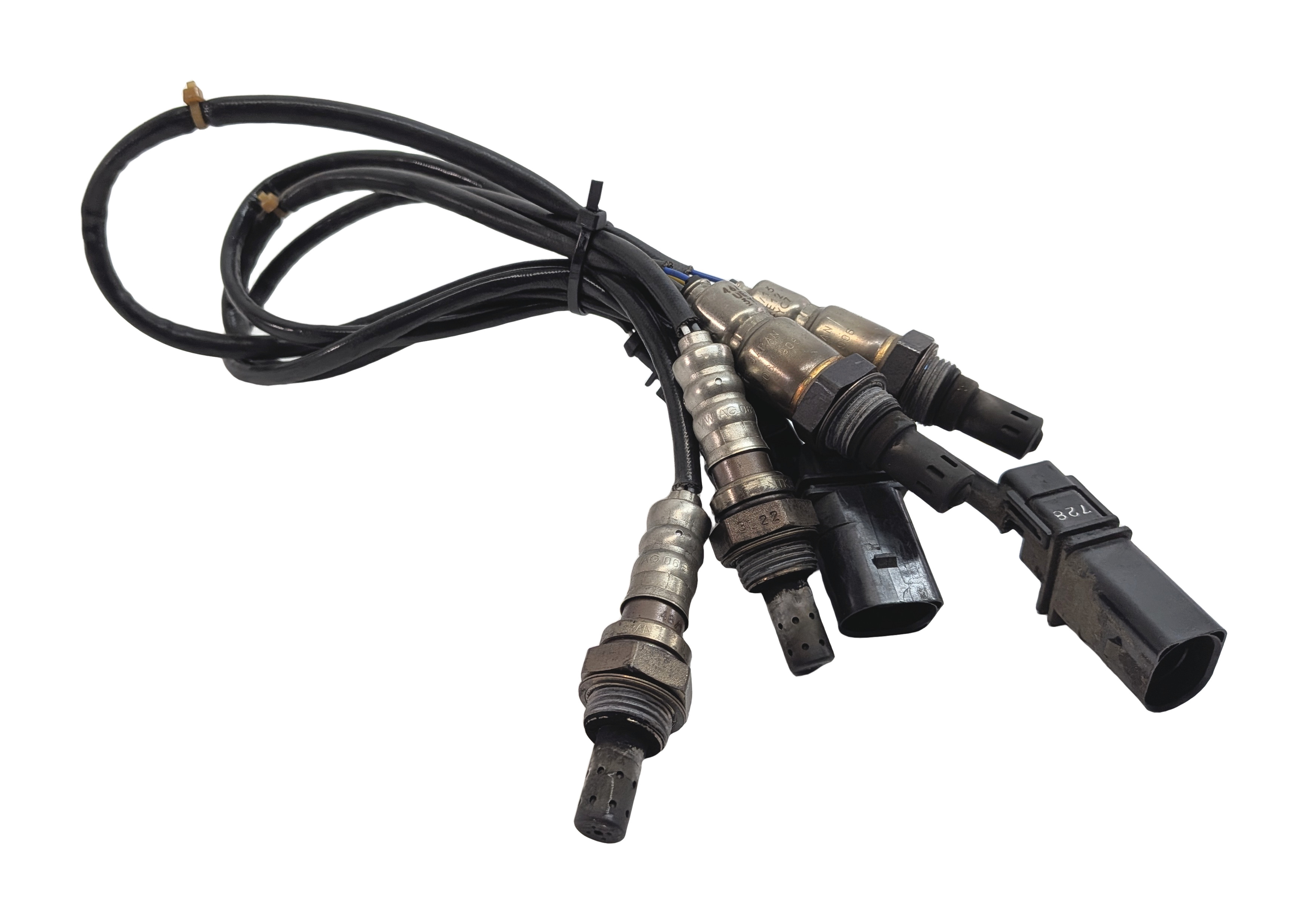 2014 AUDI Q5 (B8 8R) 3.0L SUPER CTUC ENGINE OXYGEN O2 LAMBDA PROBE SENSOR SET/4 — exact item pictured
