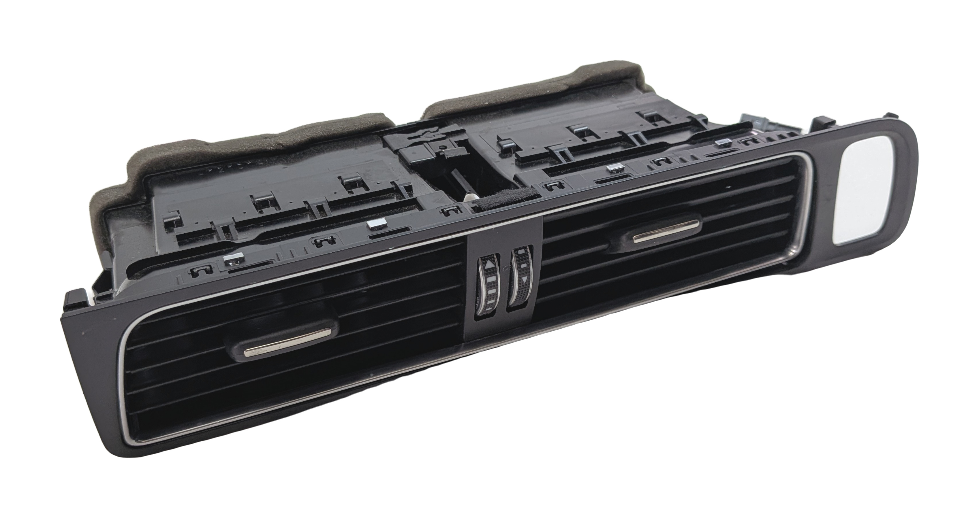 2014 AUDI Q5 (B8 8R) FRONT CENTER DASH HEAT AIR AC HVAC DUAL VENT (Black) — exact item pictured