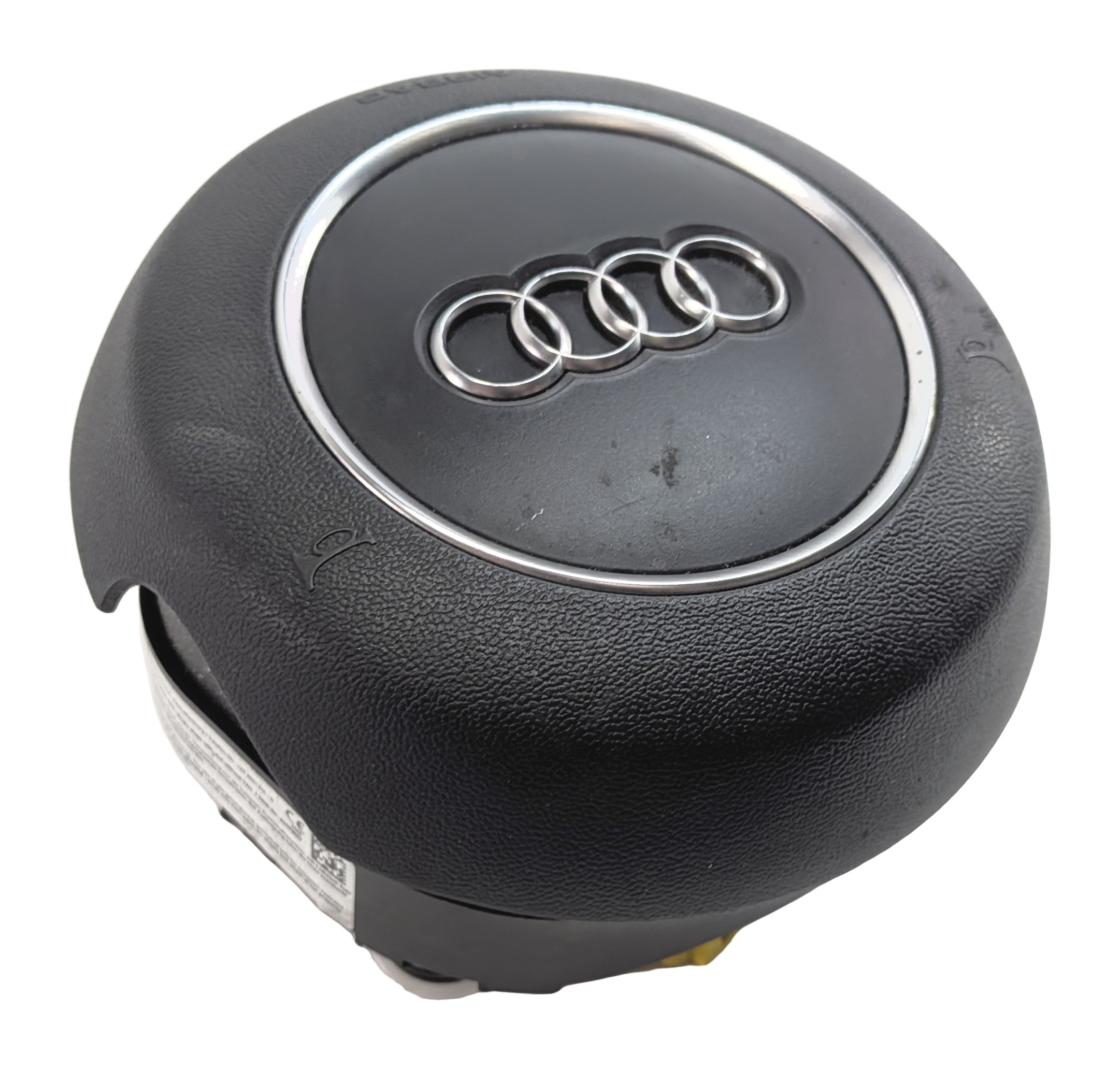 2013-2017 AUDI Q5 SQ5 (B8 8R) 3-SPOKE SPORT STEERING WHEEL AIRBAG BAG (Black) — exact item pictured