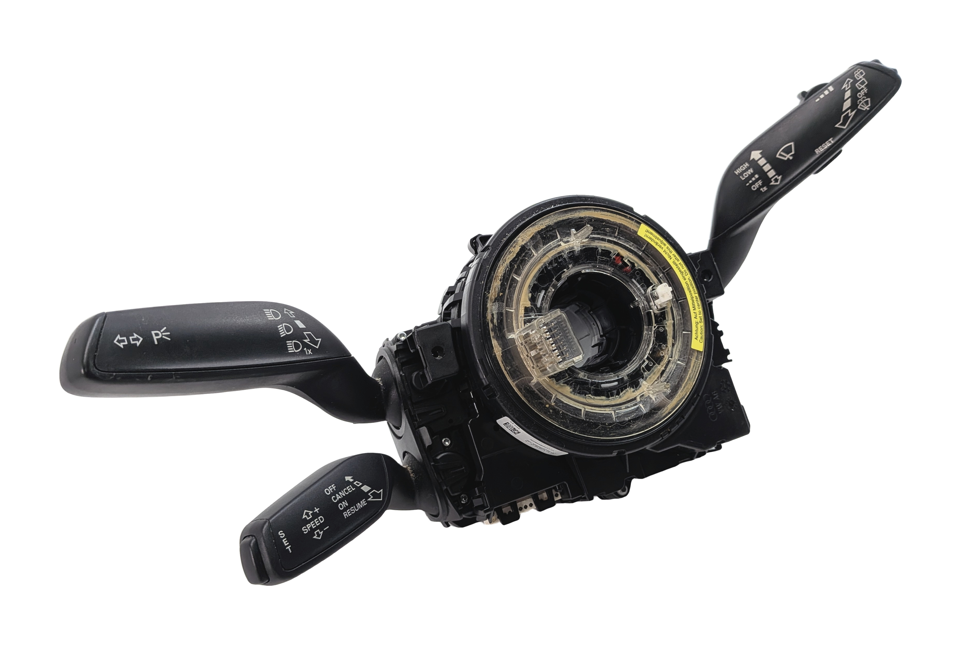 13-17 AUDI Q5 SQ5 (B8 8R) BLINKER WIPER CRUISE COMBINATION SWITCH (BLIND SPOT) — exact item pictured