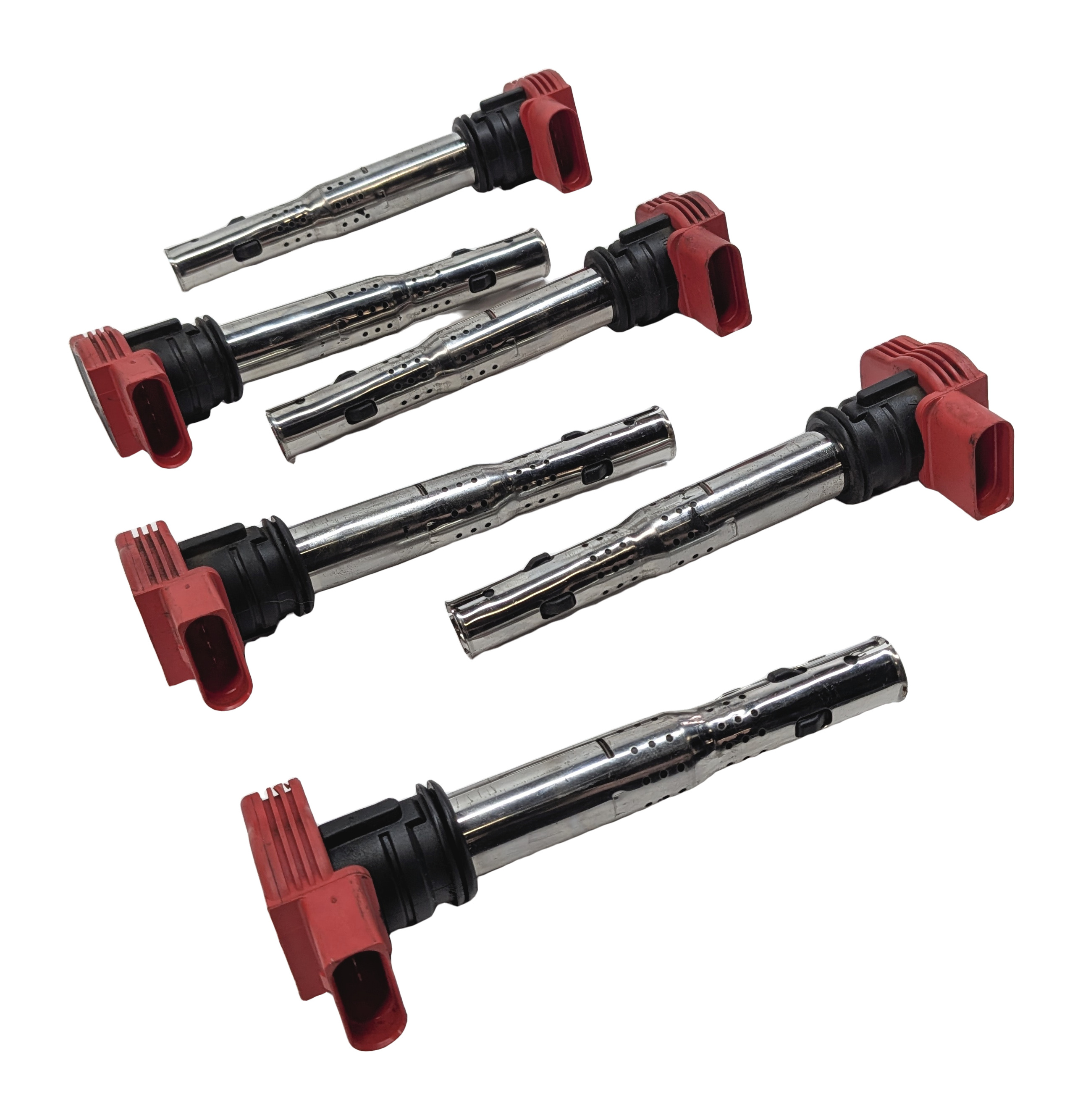 2005-2017 AUDI A4 S4 A5 S5 A6 S6 A7 A8 Q5 SQ5 Q7 R8 S8 IGNITION COIL SET 6 — exact item pictured