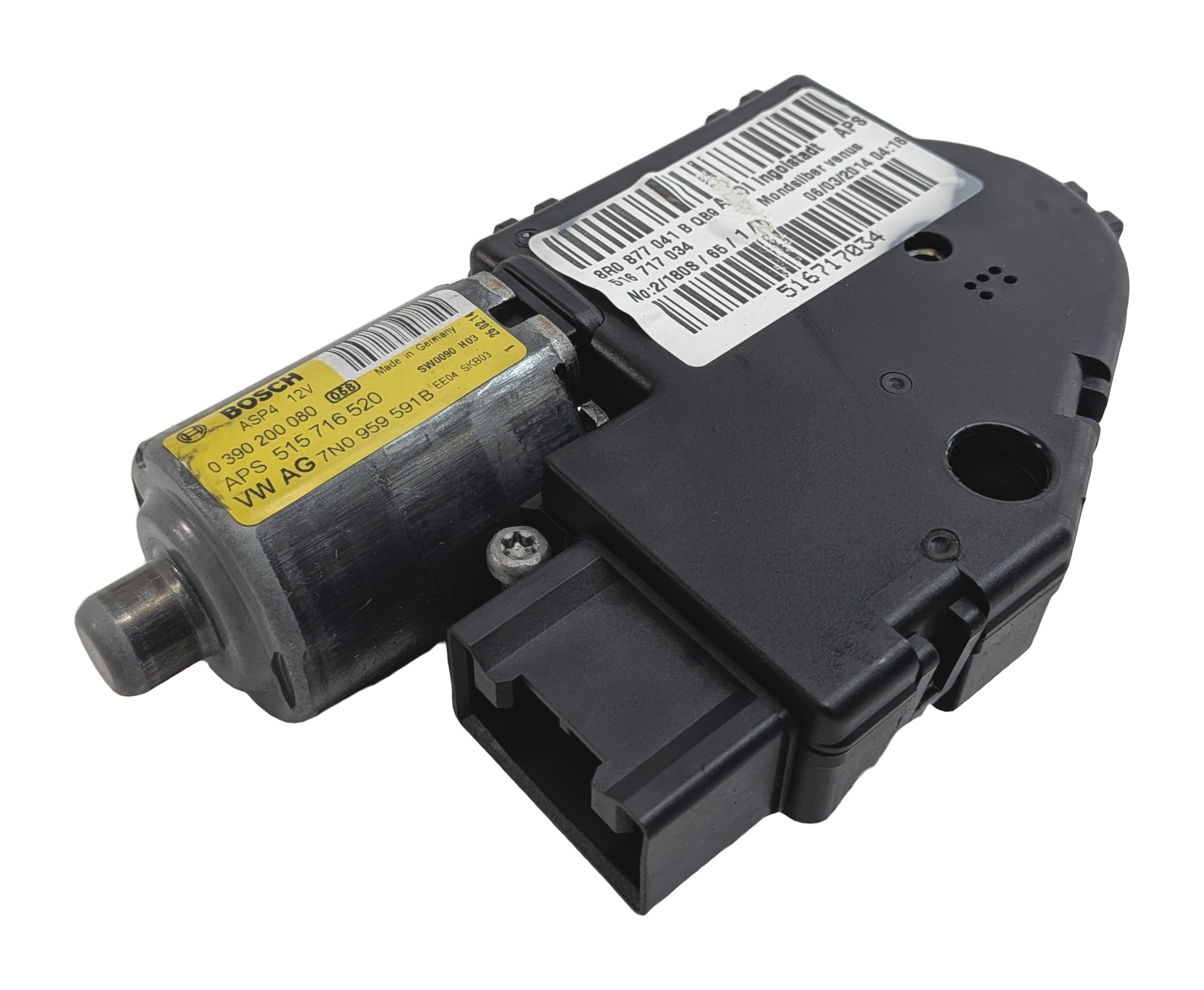 14-17 VW TOUAREG AUDI Q5 SQ5 (B8 8R) FRONT PANORAMIC SUNROOF SUN ROOF MOTOR — exact item pictured