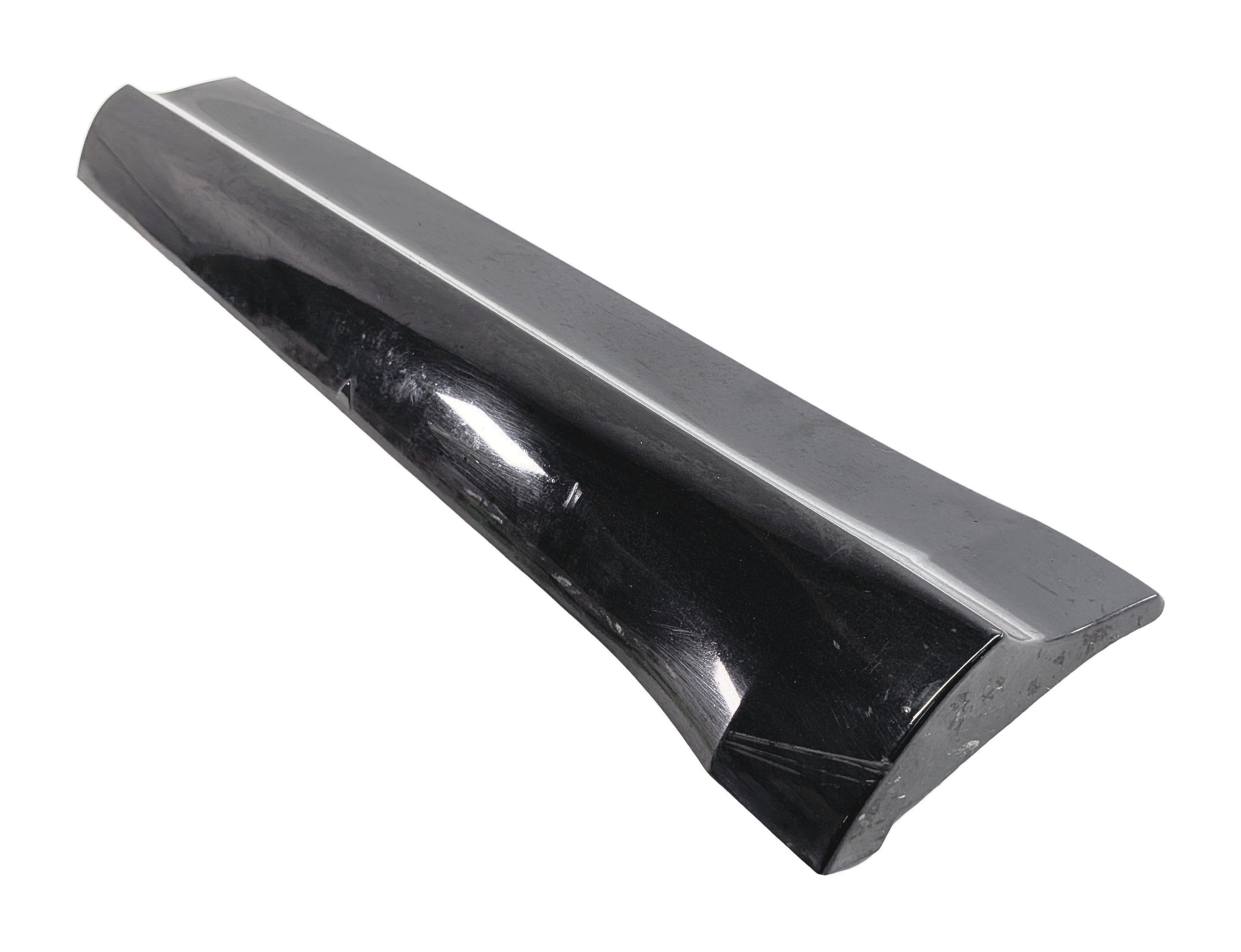 13-17 AUDI Q5 (B8 8R) REAR LEFT DOOR EXTERIOR LOWER MOULDING RUNNER TRIM (Black) — exact item pictured
