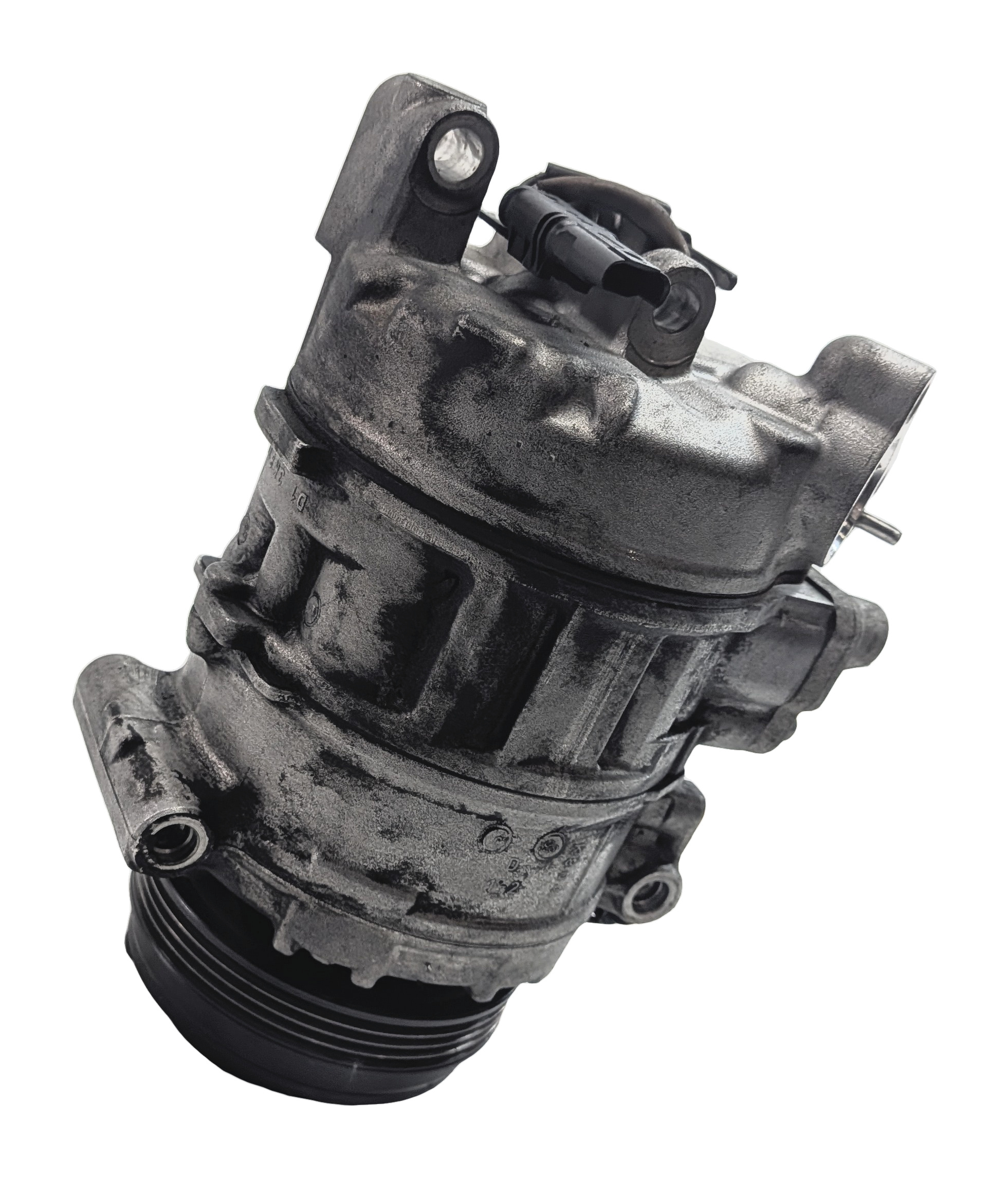 08-16 BMW 5 6 7 M6 M5 X5 X5M X6 X6M (E70 E71 F01 F06 F10) AC AIR COMPRESSOR PUMP — exact item pictured