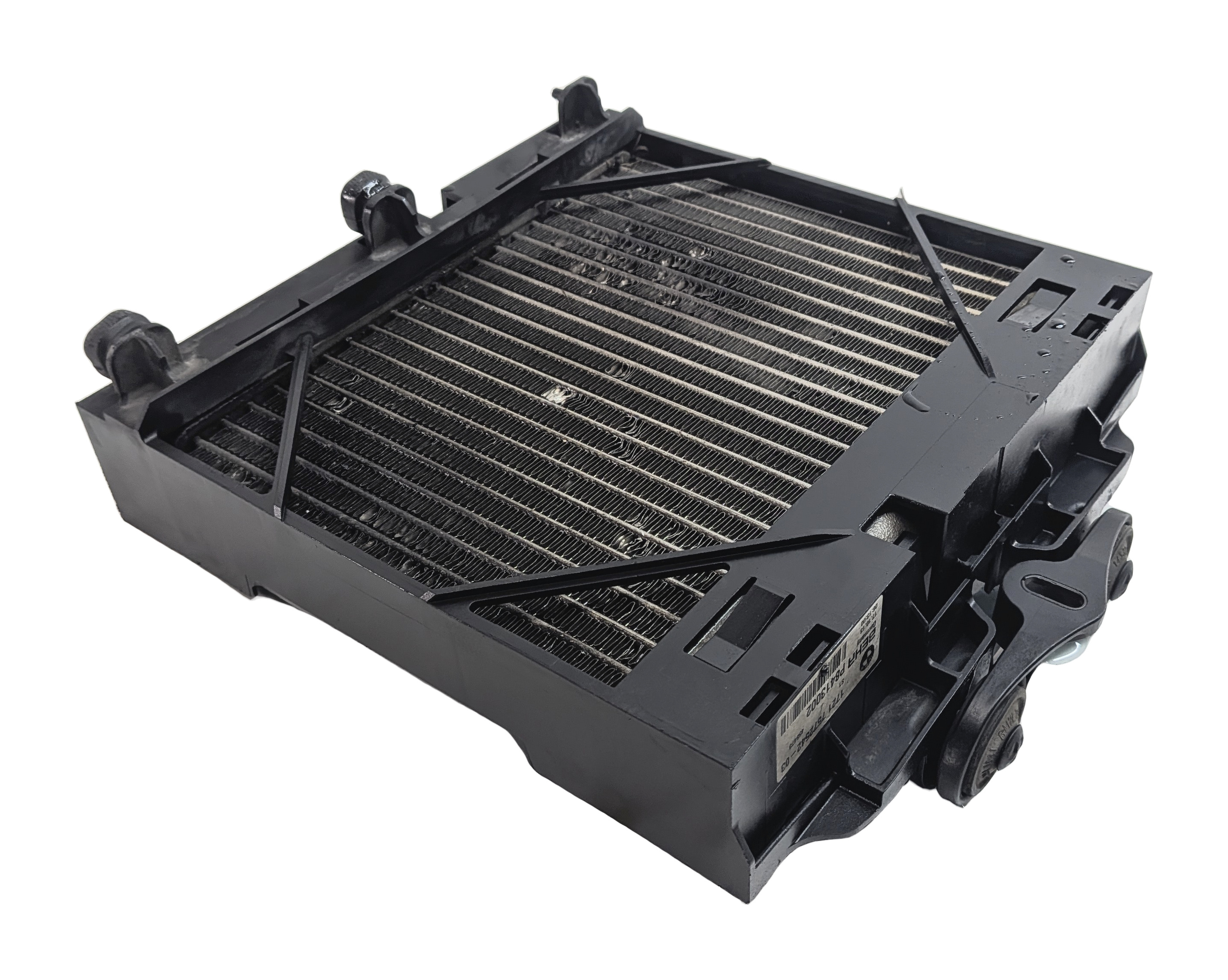 10-19 BMW 535i 550i 640i 740i 750i 760i (F01 F07 F10) ENGINE OIL COOLER RADIATOR — exact item pictured