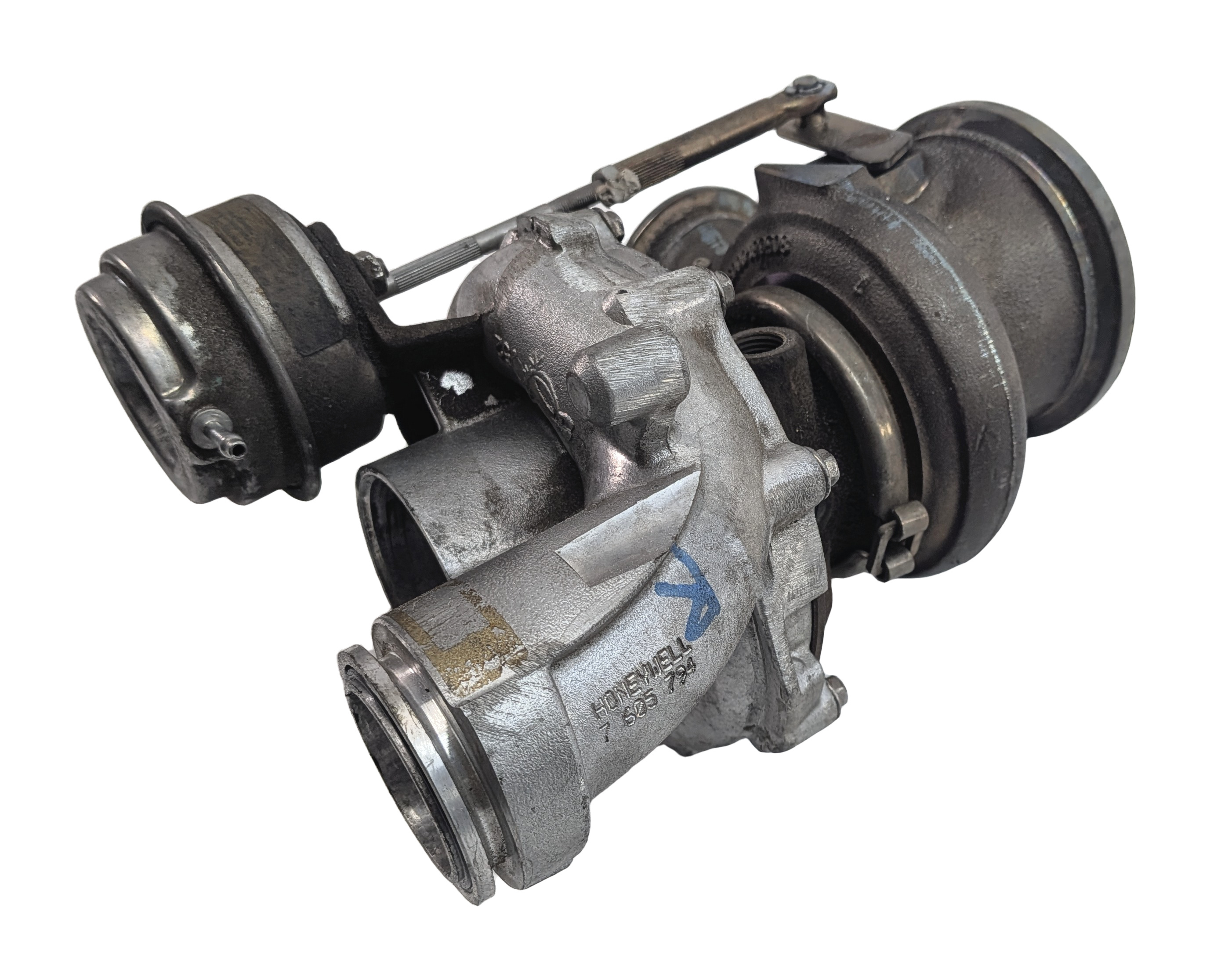 2013-2019 BMW 550i 550iGT 650i 750i X5 X6 4.4L N63 ENGINE RIGHT TURBOCHARGER — exact item pictured