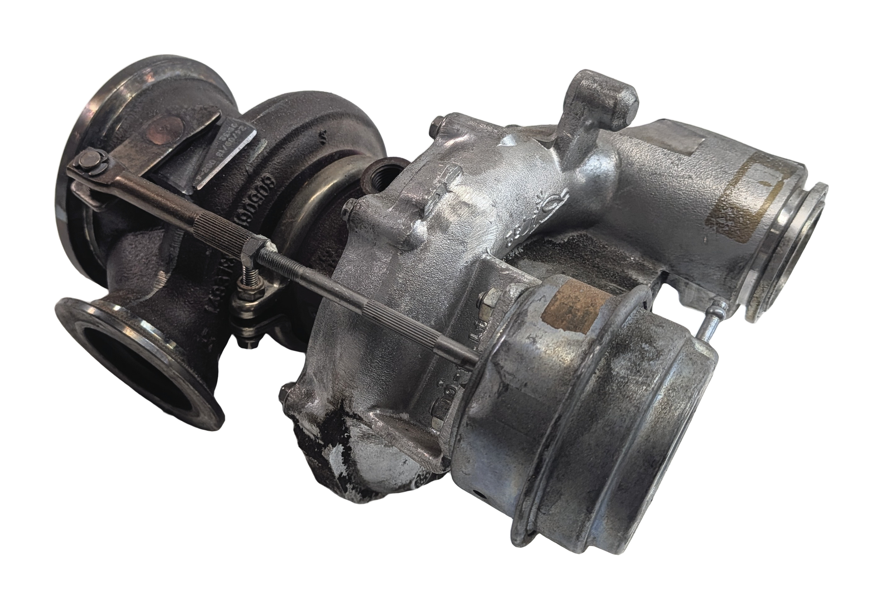 2013-2019 BMW 550i 550iGT 650i 750i X5 X6 4.4L N63 ENGINE LEFT TURBOCHARGER — exact item pictured