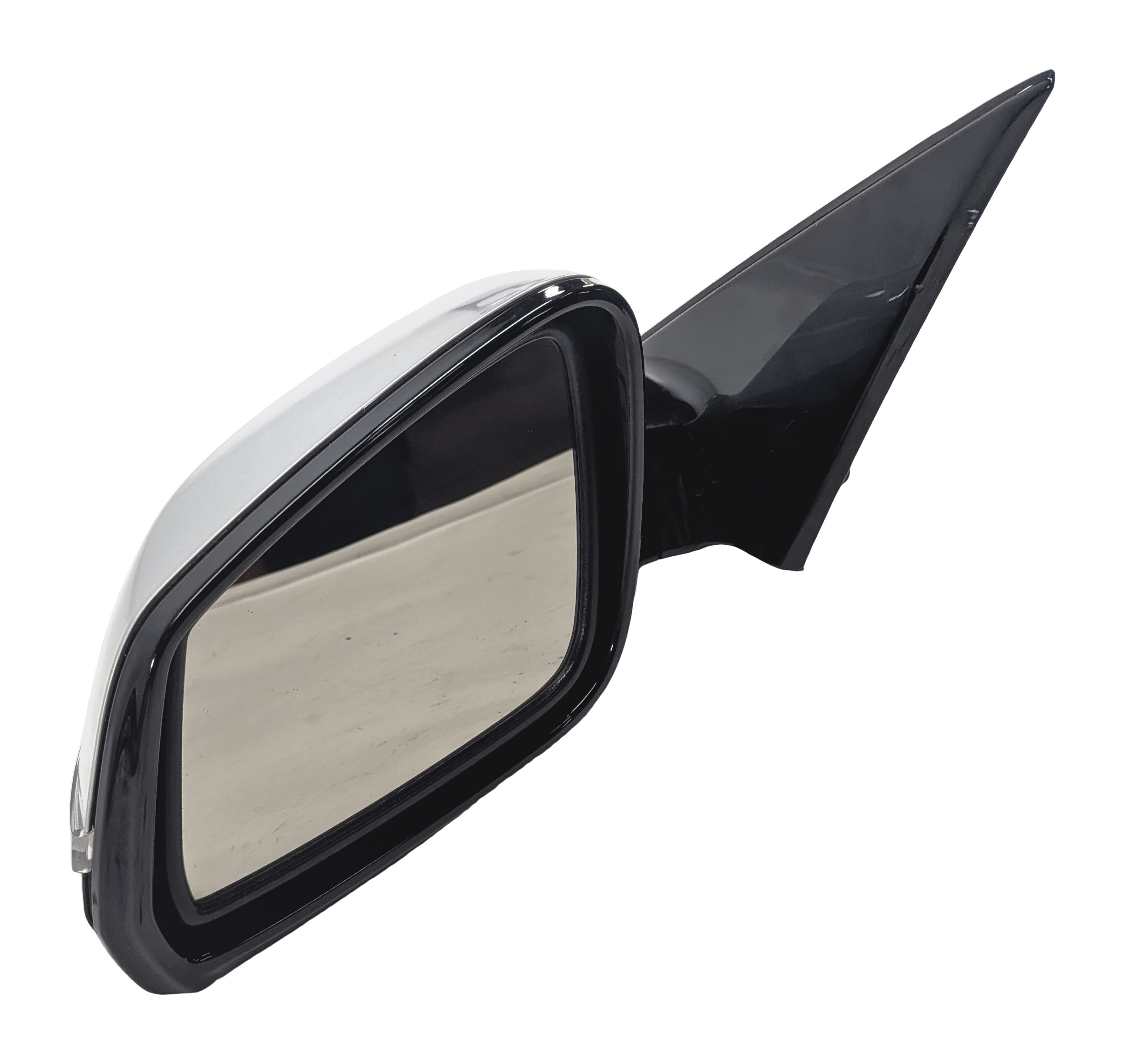 14-16 BMW 528i 535i 550i (F10) LEFT P-FOLD HEATED AUTODIM DOOR MIRROR (Silver) — exact item pictured