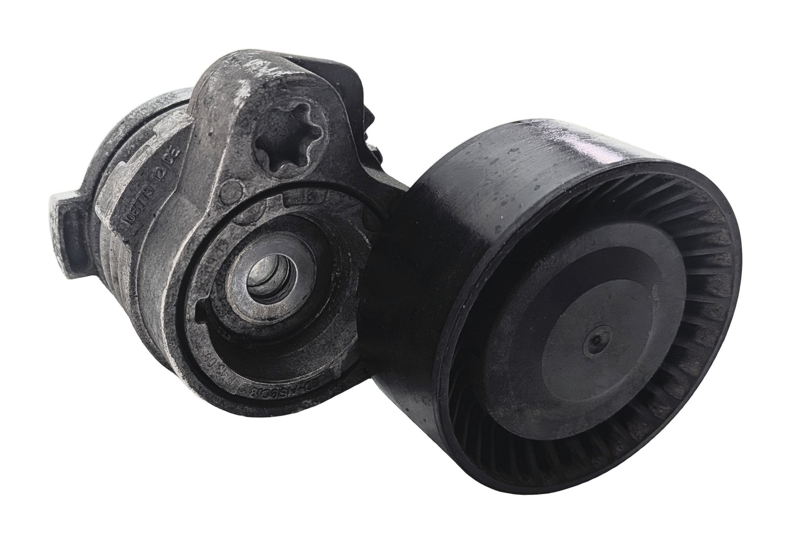 08-24 BMW 550i 650i 750i M5 M6 X5 X6 X7 M8 850i ENGINE BELT TENSIONER PULLEY — exact item pictured