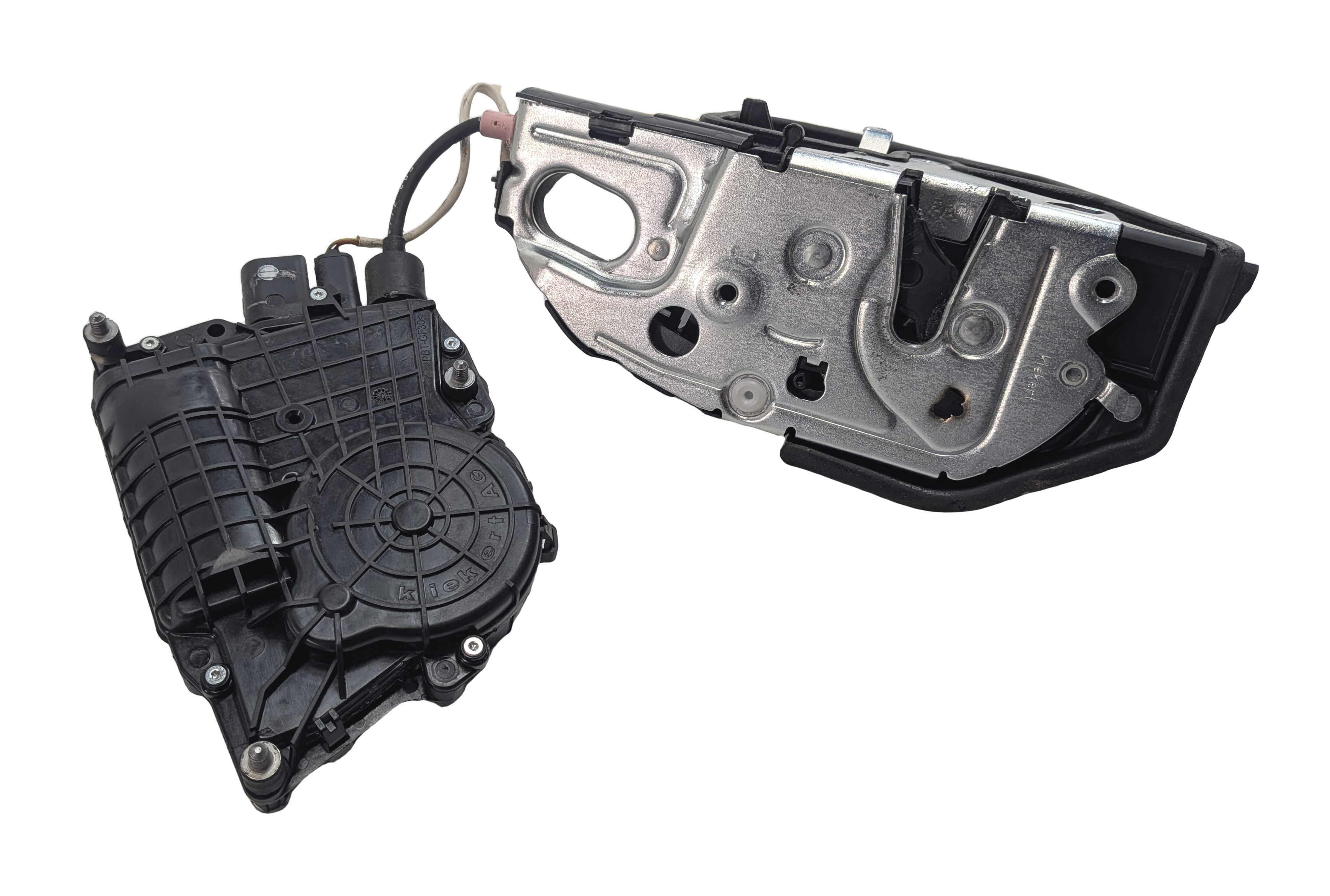 2011-2016 BMW 528i 535i 550i M5 (F10) RIGHT REAR SOFT CLOSE DOOR LOCK LATCH SET — exact item pictured