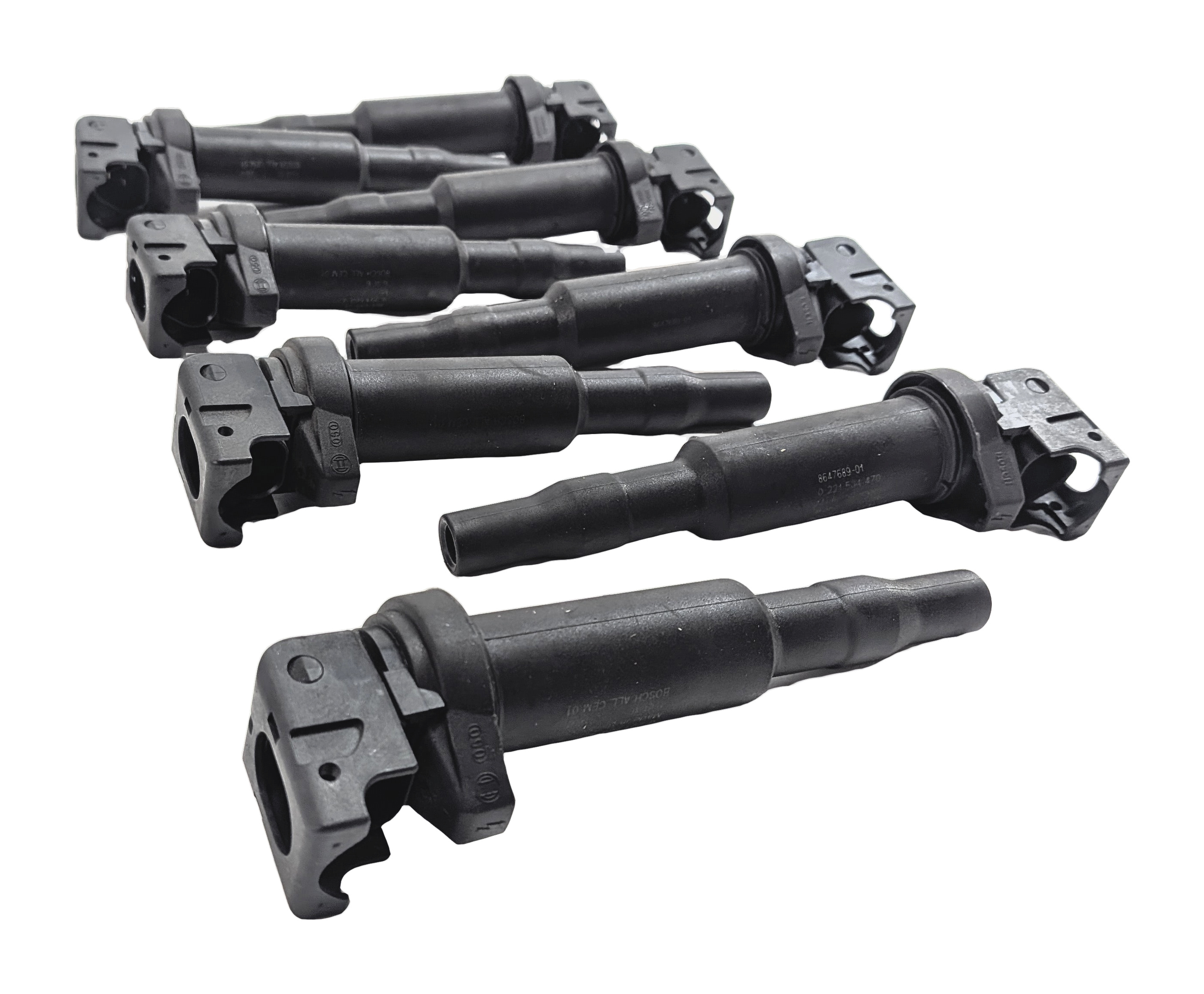 2001-2016 BMW E71 E90 E60 E66 E38 E65 E70 E46 F02 F01 F10 IGNITION COIL SET 8 — exact item pictured