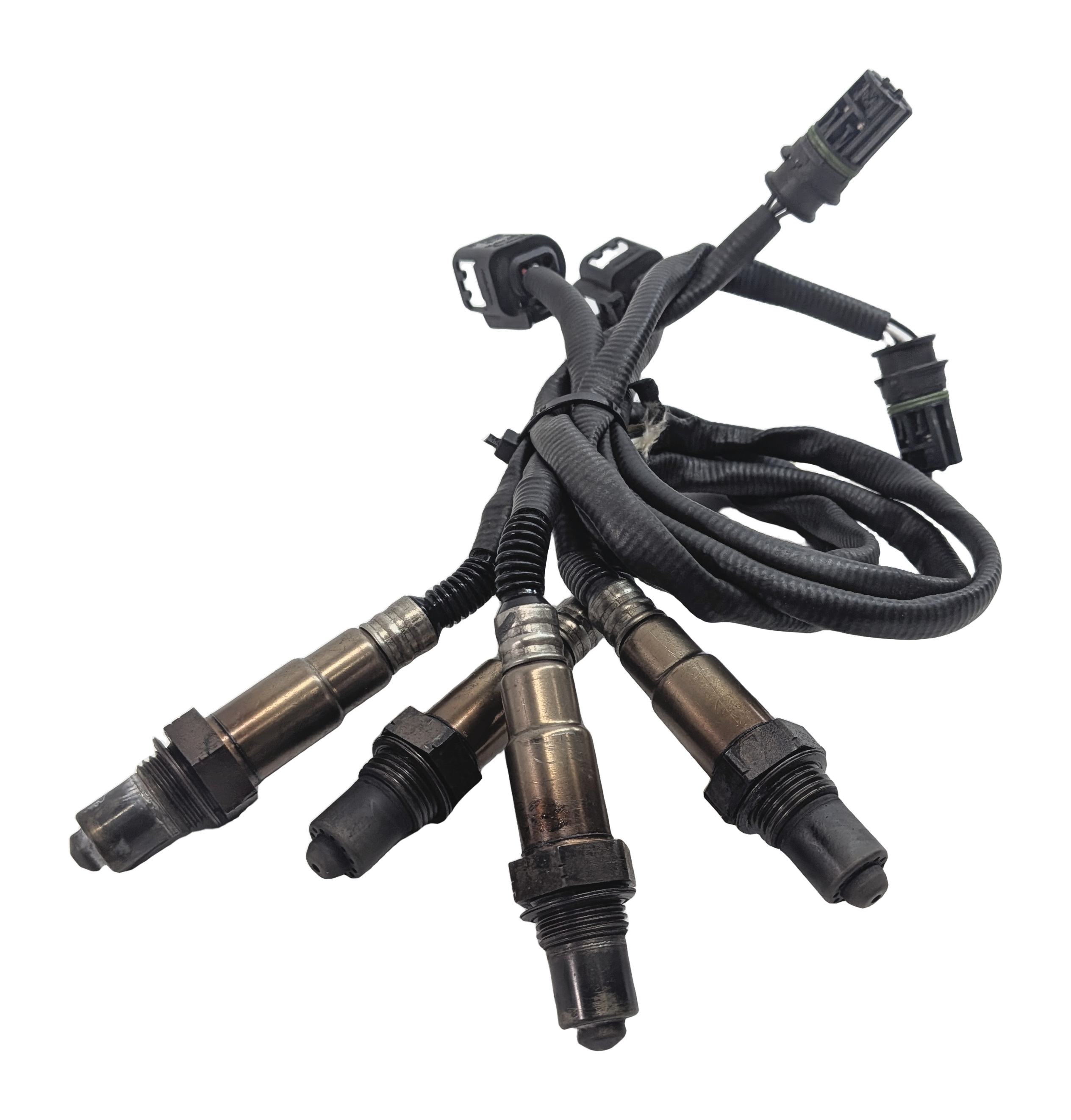 2014 BMW 550I (F10) 4.4L (N63) ENGINE OXYGEN O2 LAMBDA SENSOR SET/4 — exact item pictured