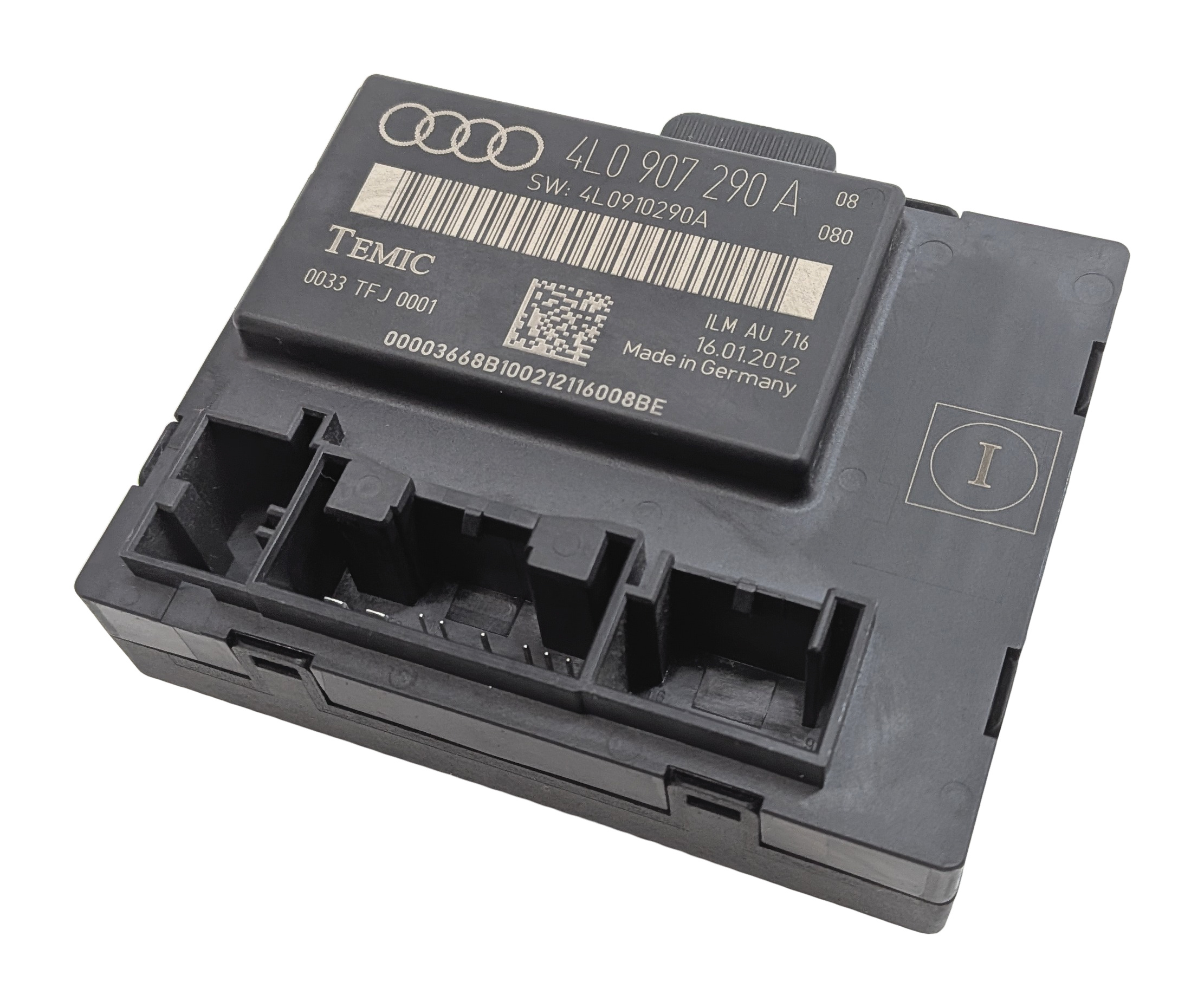 2012 AUDI Q7 (4L) MULTIFUNCTION BODY COMFORT CONTROL MODULE COMPUTER CCM — exact item pictured