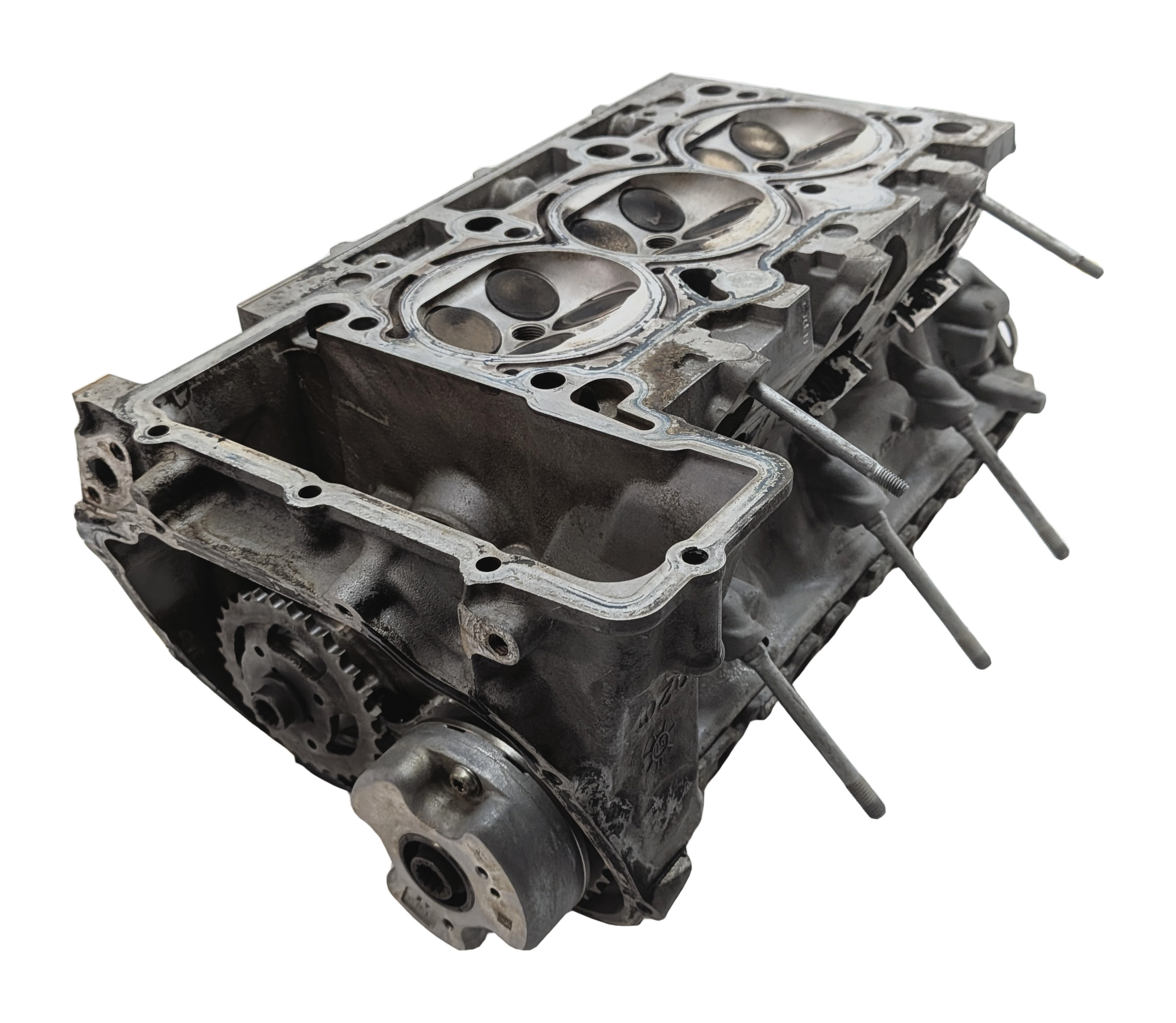 12-15 AUDI A6 A7 Q7 (C7 4G8 4L) 3.0L SUPERCHARGED ENGINE RIGHT CYLINDER HEAD — exact item pictured