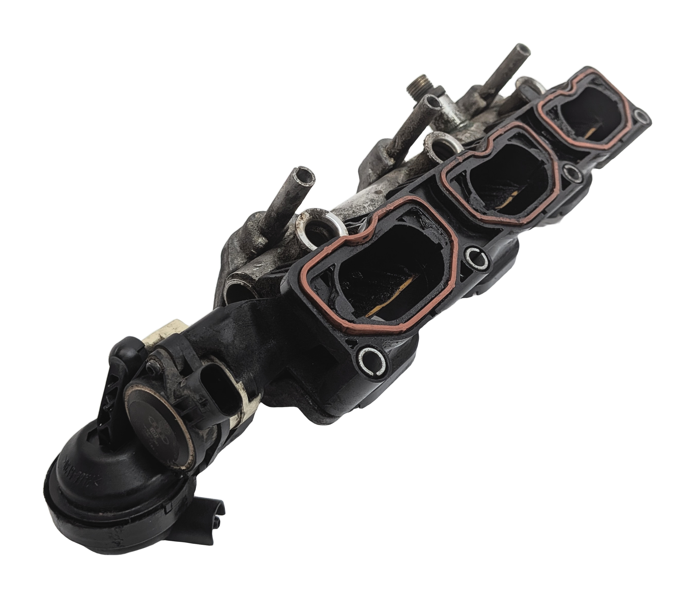 12-17 AUDI A6 A7 Q5 S5 SQ5 (C7 4G8 B8 8T 8R) RIGHT INTAKE MANIFOLD DIFFUSER RAIL — exact item pictured