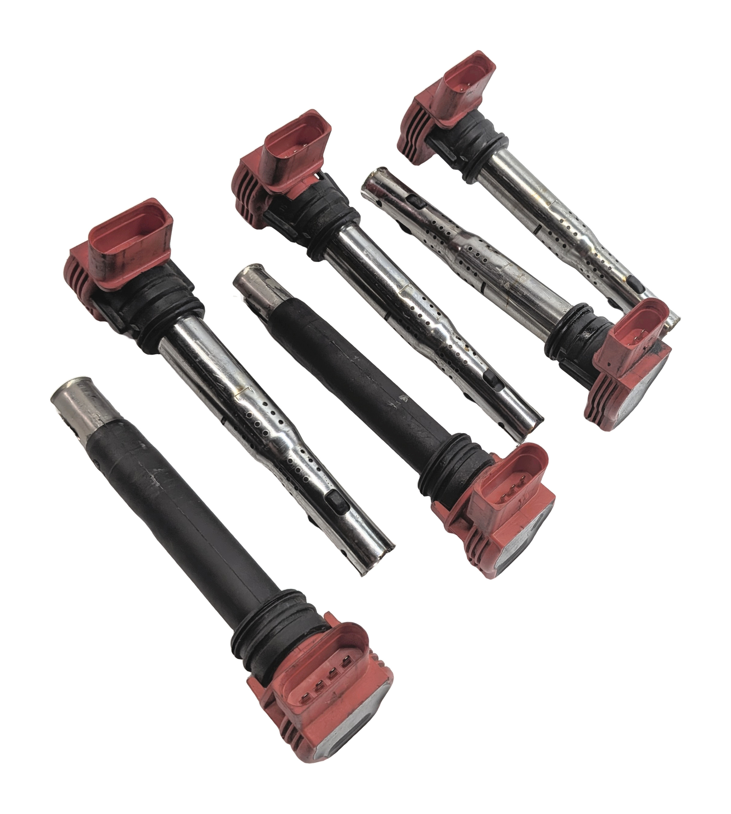 2005-2017 AUDI A4 S4 A5 S5 A6 S6 A7 A8 Q5 SQ5 Q7 R8 S8 IGNITION COIL SET 6 — exact item pictured