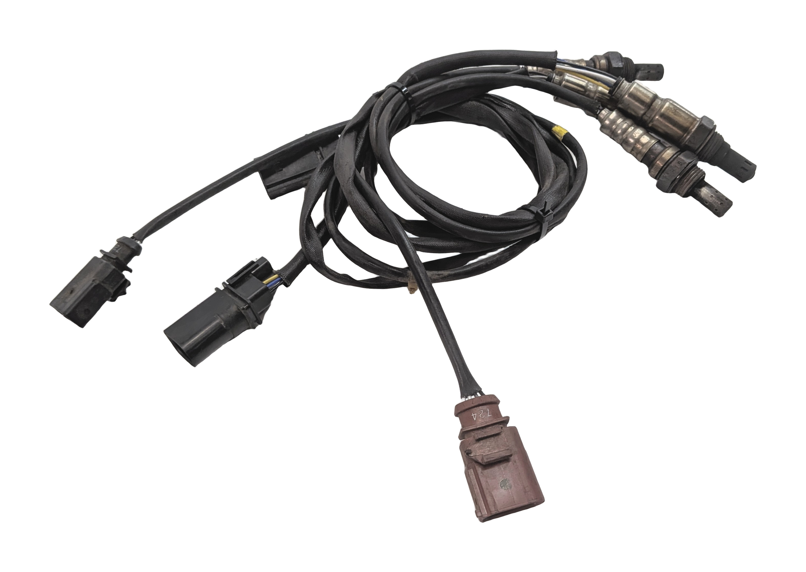 2012 AUDI Q7 (4L) 3.0L SUPER (CJWE) ENGINE OXYGEN O2 LAMBDA SENSOR SET/4 — exact item pictured