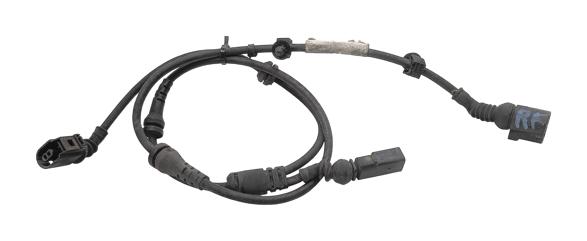 2012 AUDI Q7 (4L) FRONT RIGHT PASSENGER ABS WHEEL SPEED SENSOR HARNESS — exact item pictured