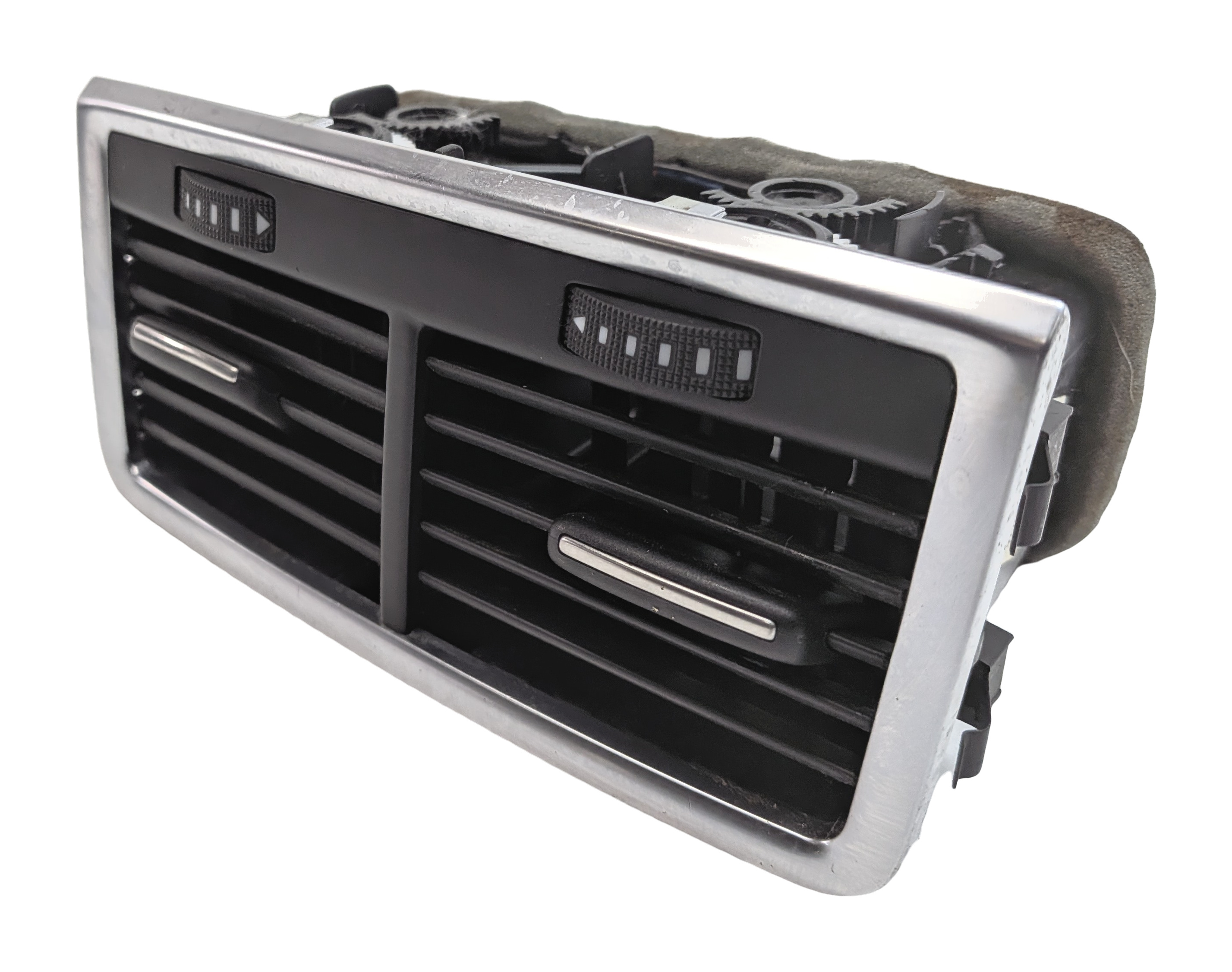 2012 AUDI Q7 (4L) REAR CENTER CONSOLE HEAT AIR AC VENT (Black) — exact item pictured