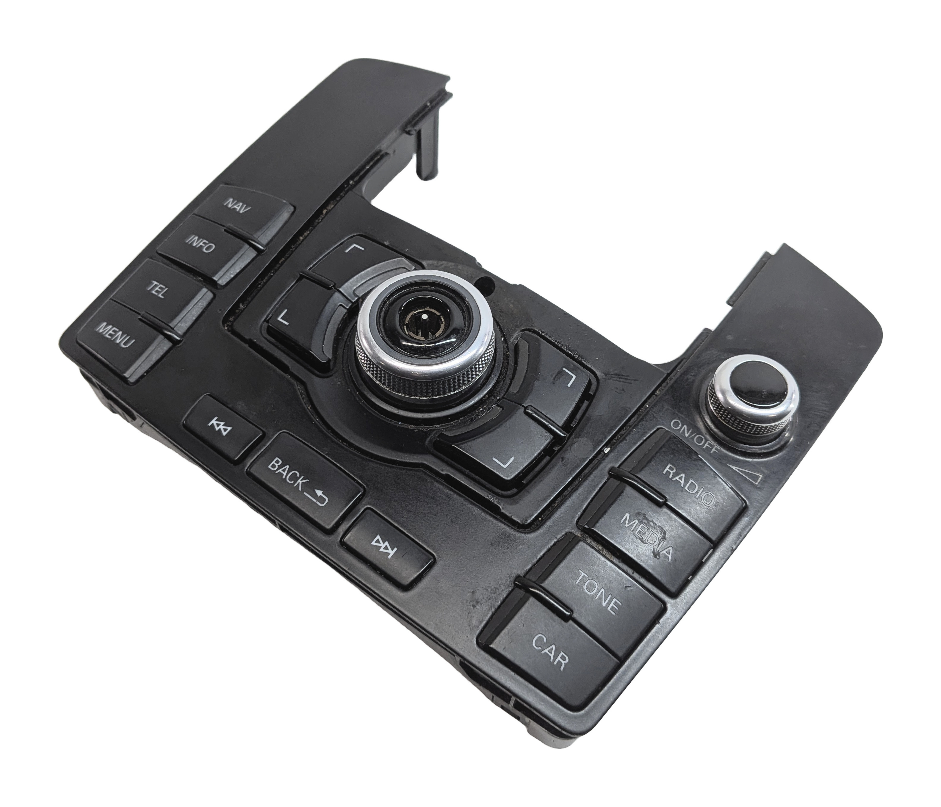 2012-2015 AUDI Q7 (4L) RADIO STEREO CENTER CONSOLE MMI MEDIA CONTROL PANEL — exact item pictured