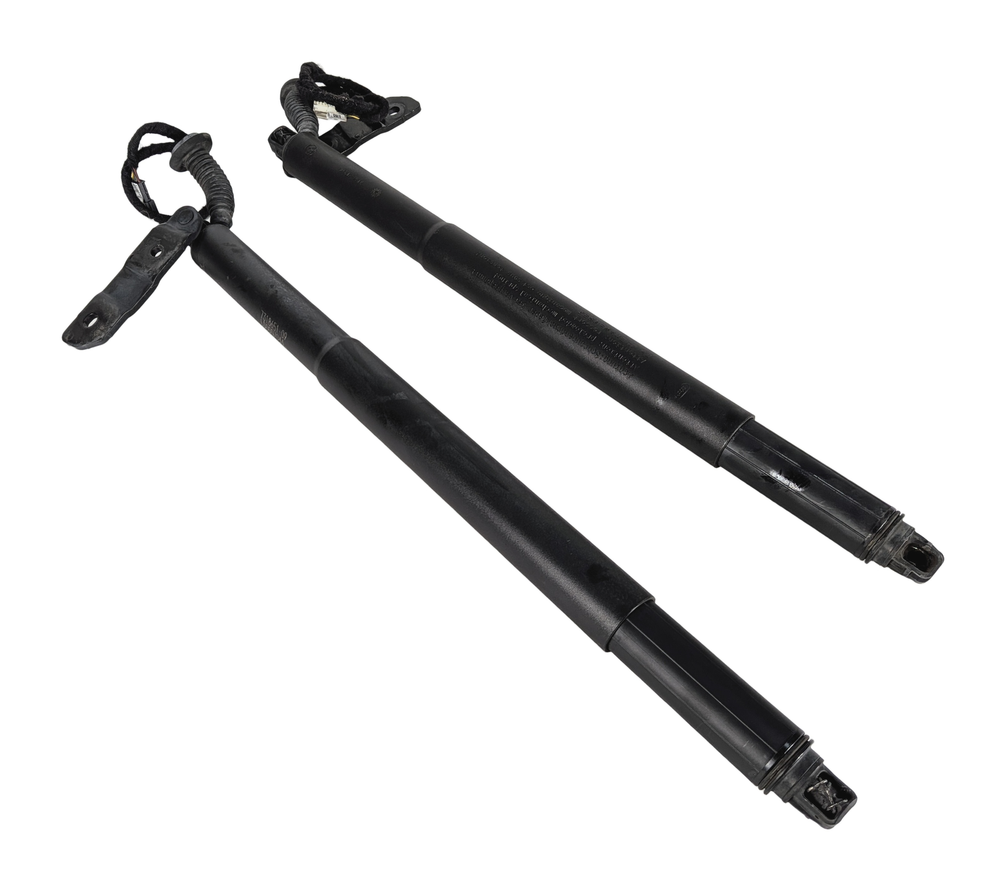 2015 BMW X6 (F16) REAR POWER LIFTGATE TAILGATE ACTUATOR STRUT LEFT/RIGHT SET/2 — exact item pictured