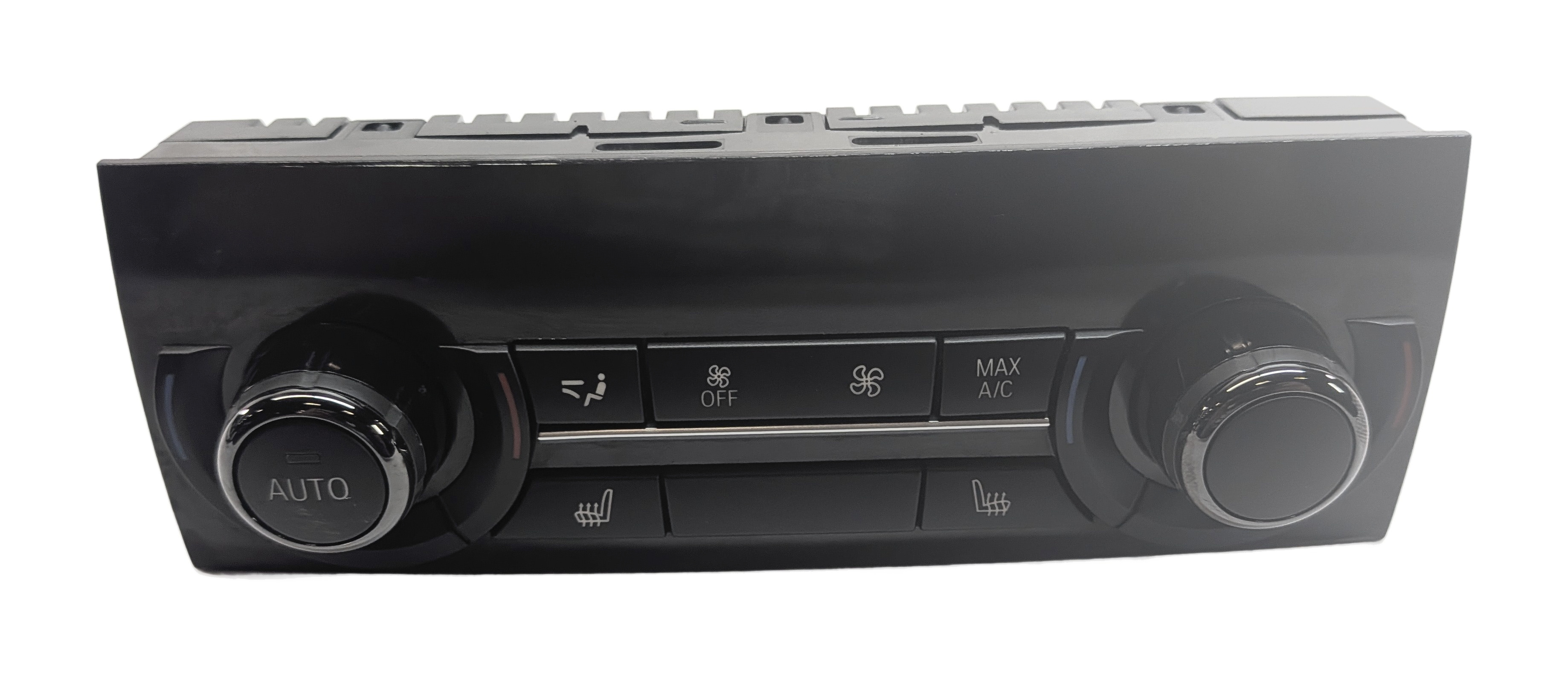 2014-2019 BMW X5 X6 (F15 F16) REAR QUAD ZONE AC HEATER CLIMATE CONTROL PANEL — exact item pictured