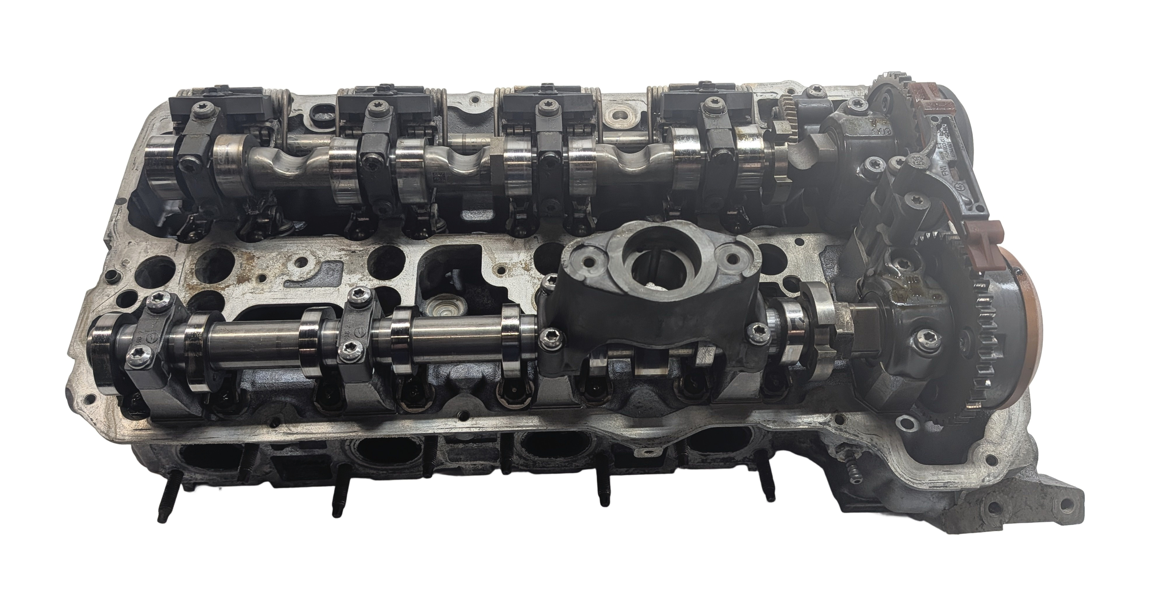 13-19 BMW 550i 650i 750i X5 X6 - 4.4L N63B TWIN TURBO ENGINE LEFT CYLINDER HEAD — exact item pictured