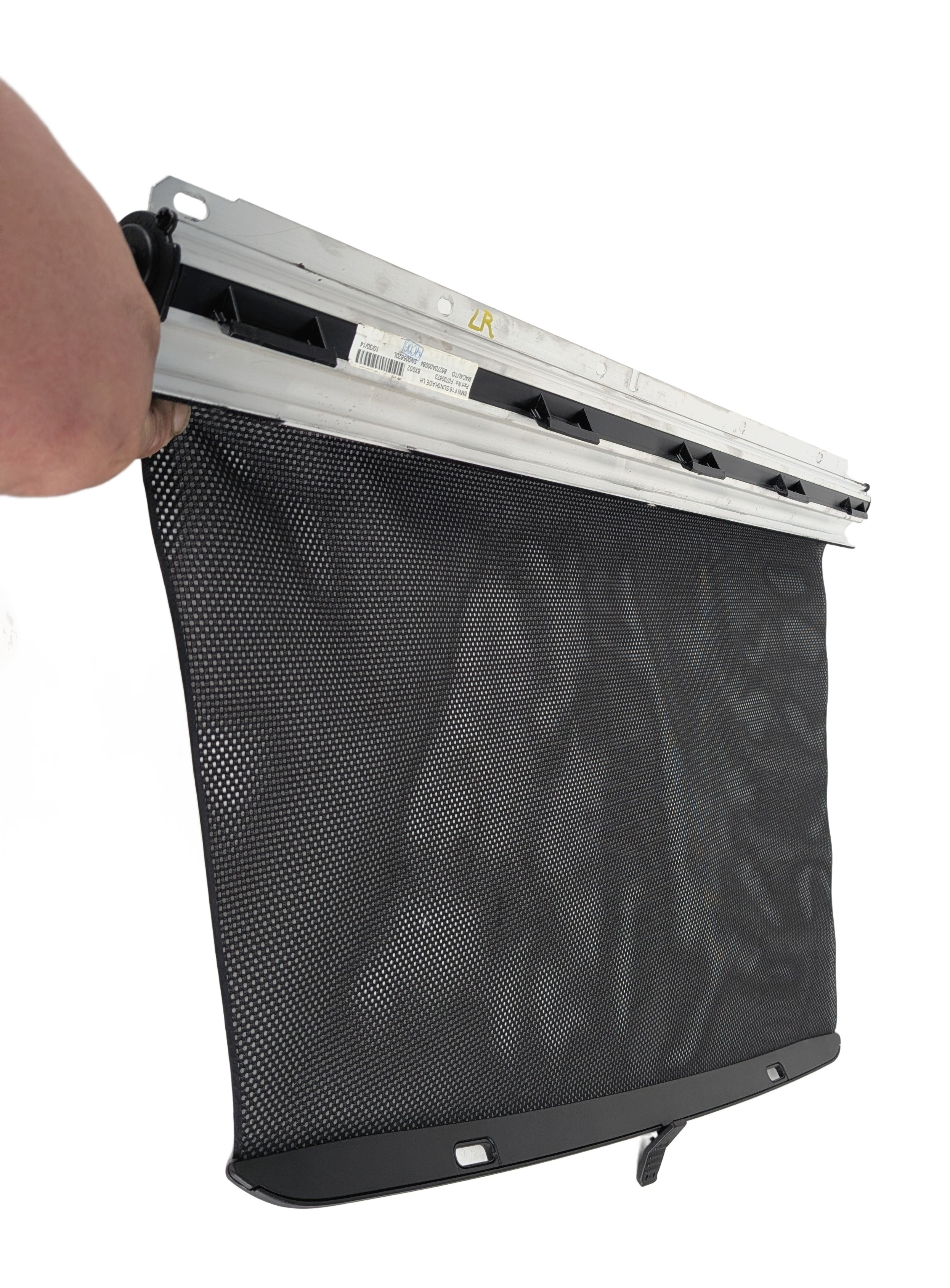 2015 BMW X6 (F16) REAR LEFT DOOR WINDOW SUN SHADE SUNSHADE ROLLER BLIND — exact item pictured