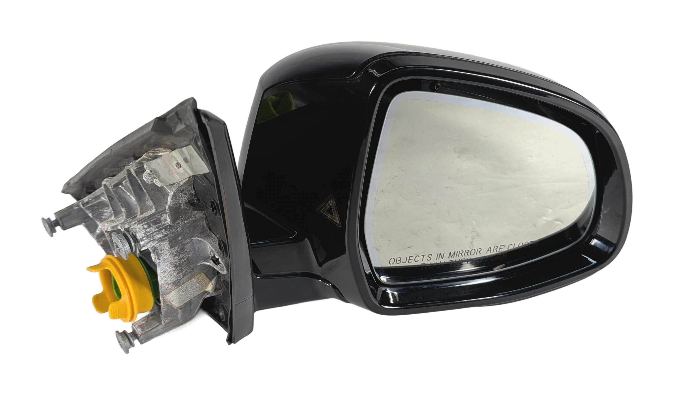 15-16 BMW X6 (F16) RIGHT PASSENGER DOOR MIRROR GLOSS BLIND CAMERA (Cerium Grey) — exact item pictured