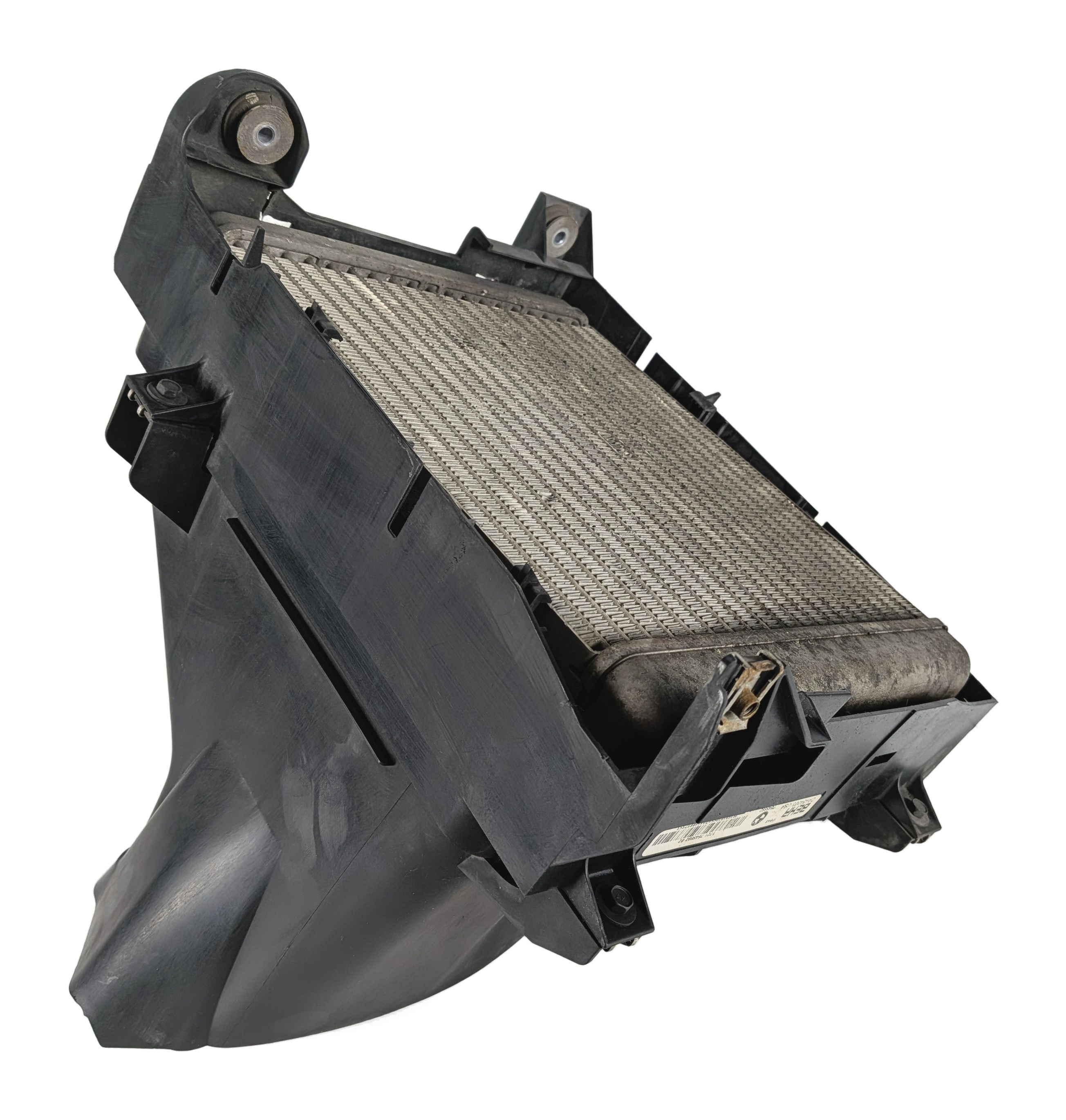 2014-2019 BMW X5 X6 (F15 F16) 4.4L V8 N63 TWIN TURBO AUXILIARY COOLING RADIATOR — exact item pictured
