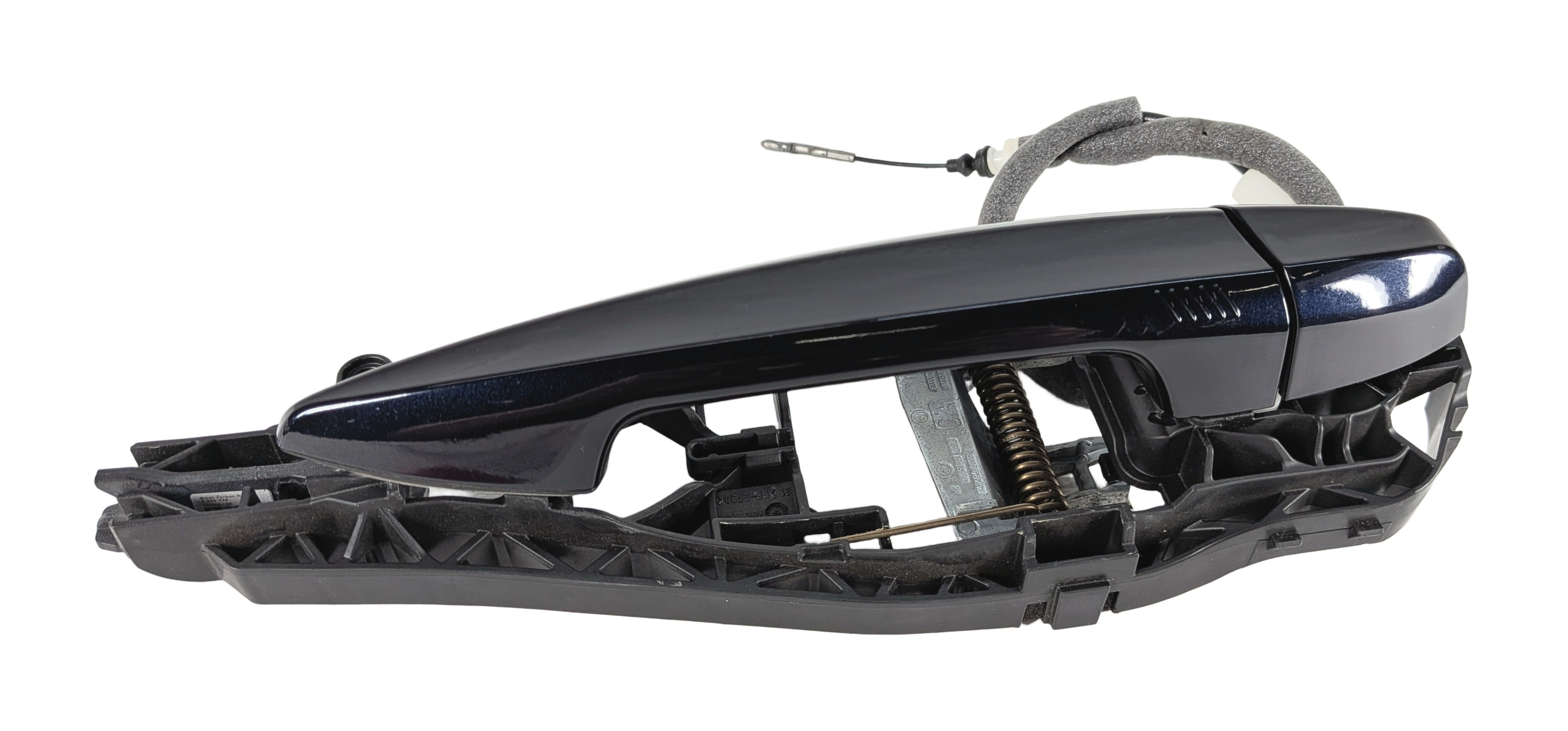 14-21 BMW X1 X2 X5 X6 (F15 F16 F39 F48) FRONT RIGHT COMFORT DOOR HANDLE (Black) — exact item pictured