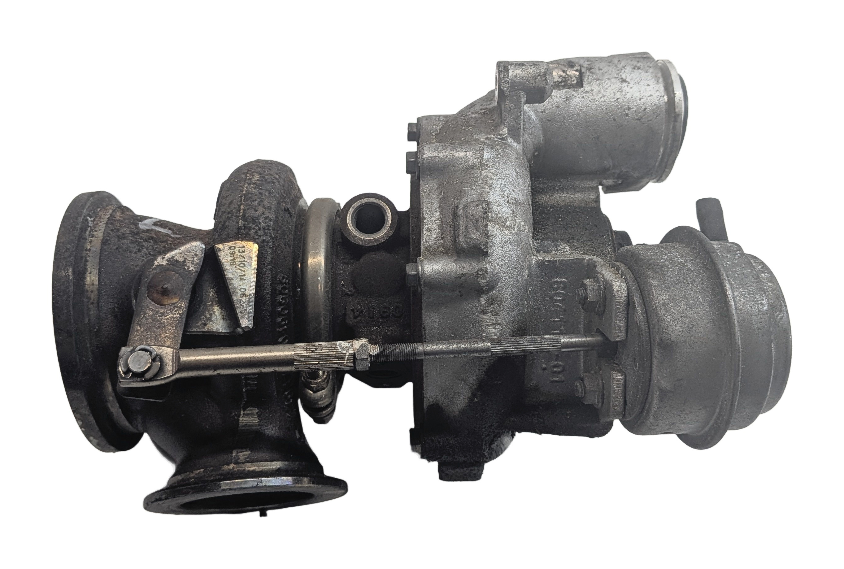 2013-2019 BMW 550i 550iGT 650i 750i X5 X6 4.4L N63 ENGINE LEFT TURBOCHARGER — exact item pictured