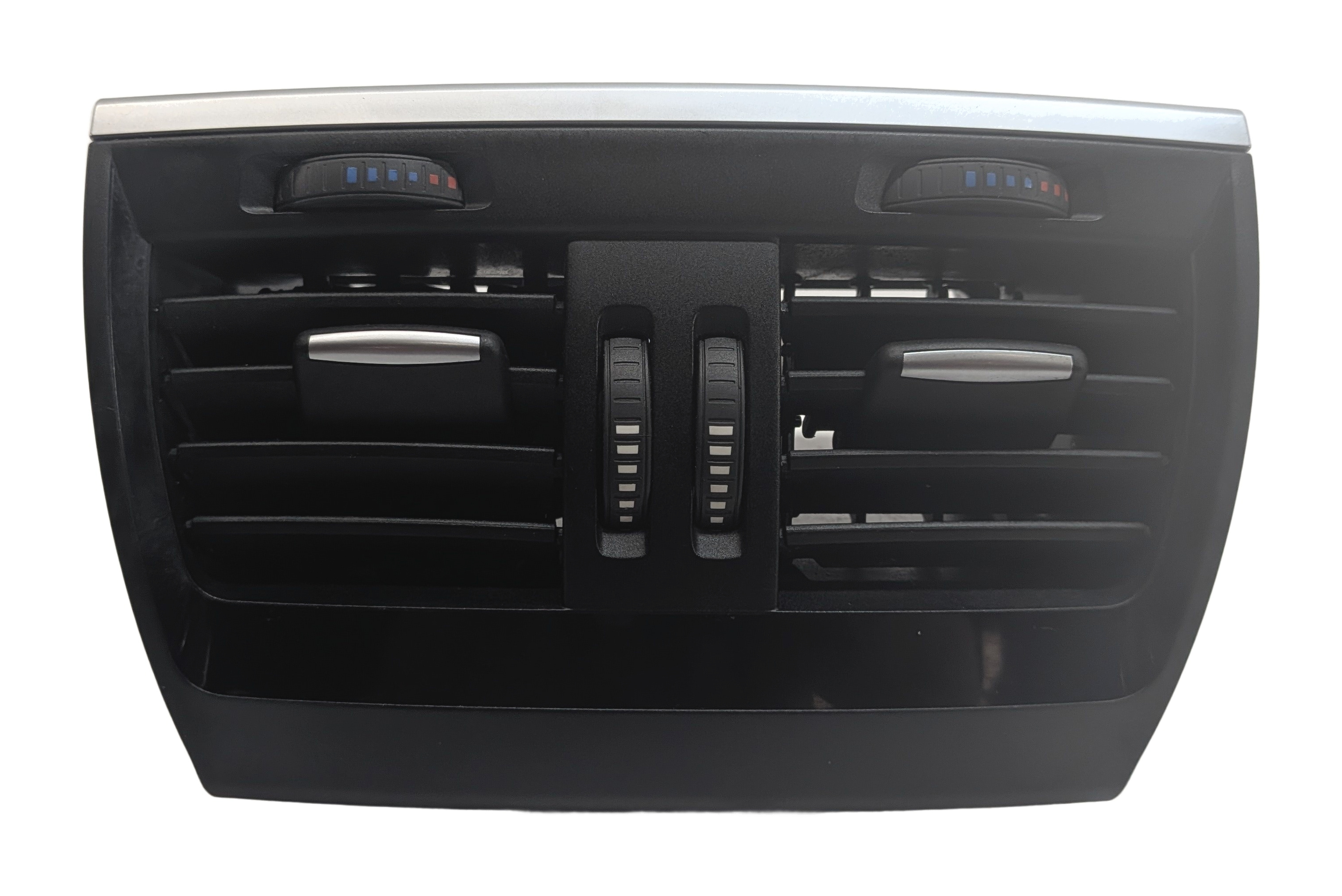 2015 BMW X6 (F16) REAR CENTER CONSOLE HEAT AIR AC VENT (Black) — exact item pictured