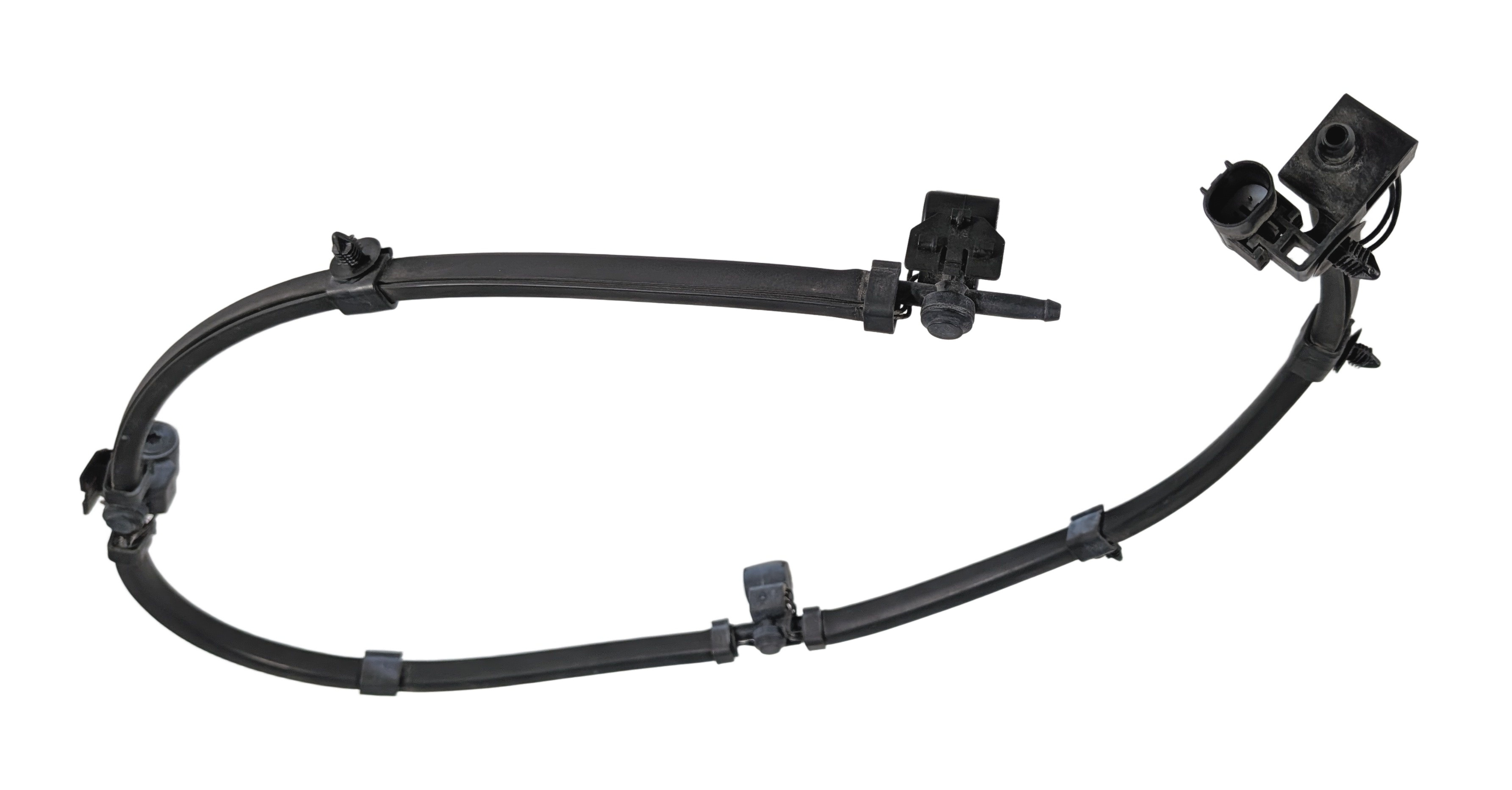 2015 BMW X6 (F16) FRONT WINDSHIELD WASHER SPRAY NOZZLE JET SET/2 w/HOSE — exact item pictured