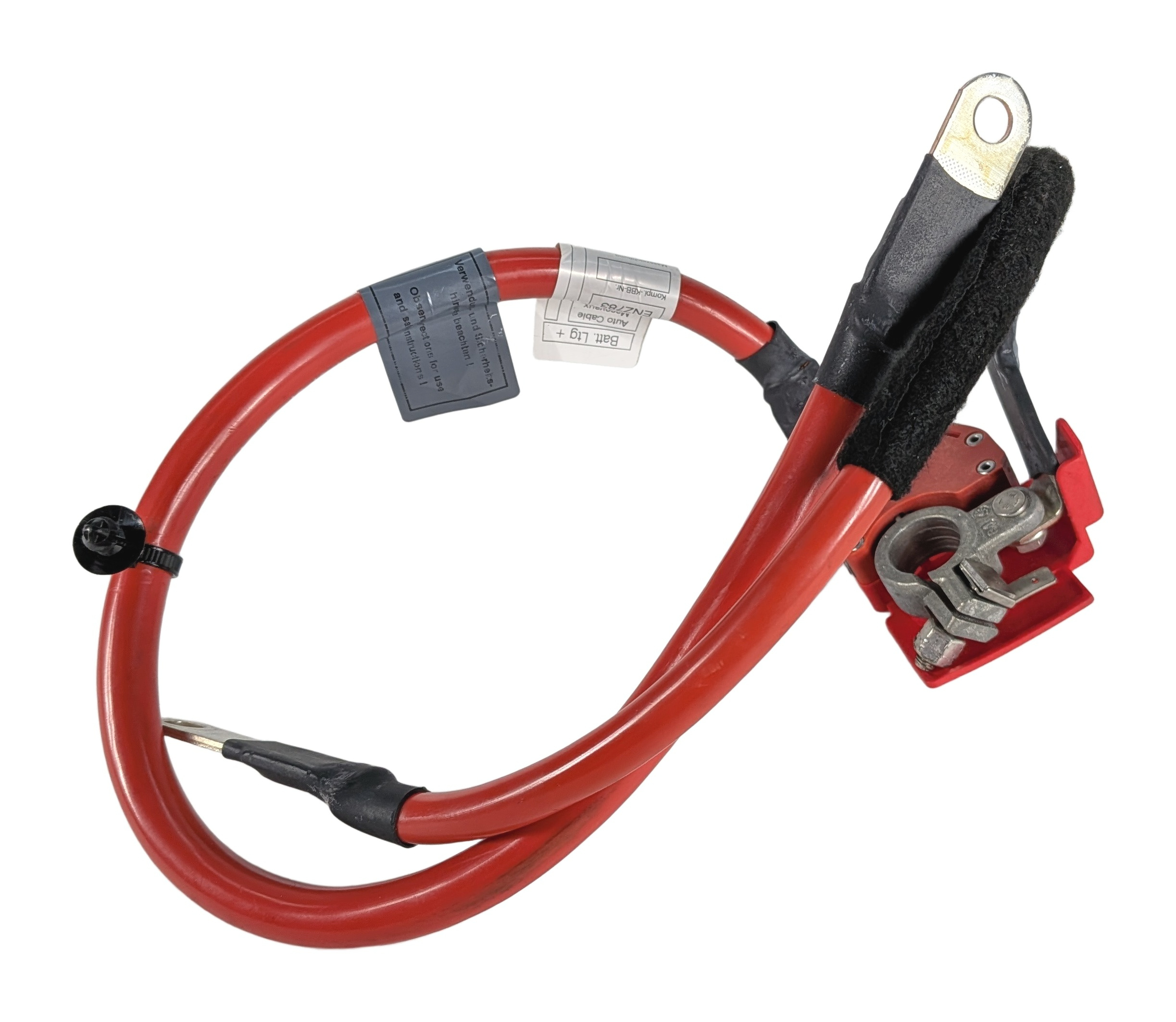2015 BMW X6 (F16) 4.4L POSITIVE BATTERY CABLE w/SAFETY TERMINAL JUNCTION — exact item pictured
