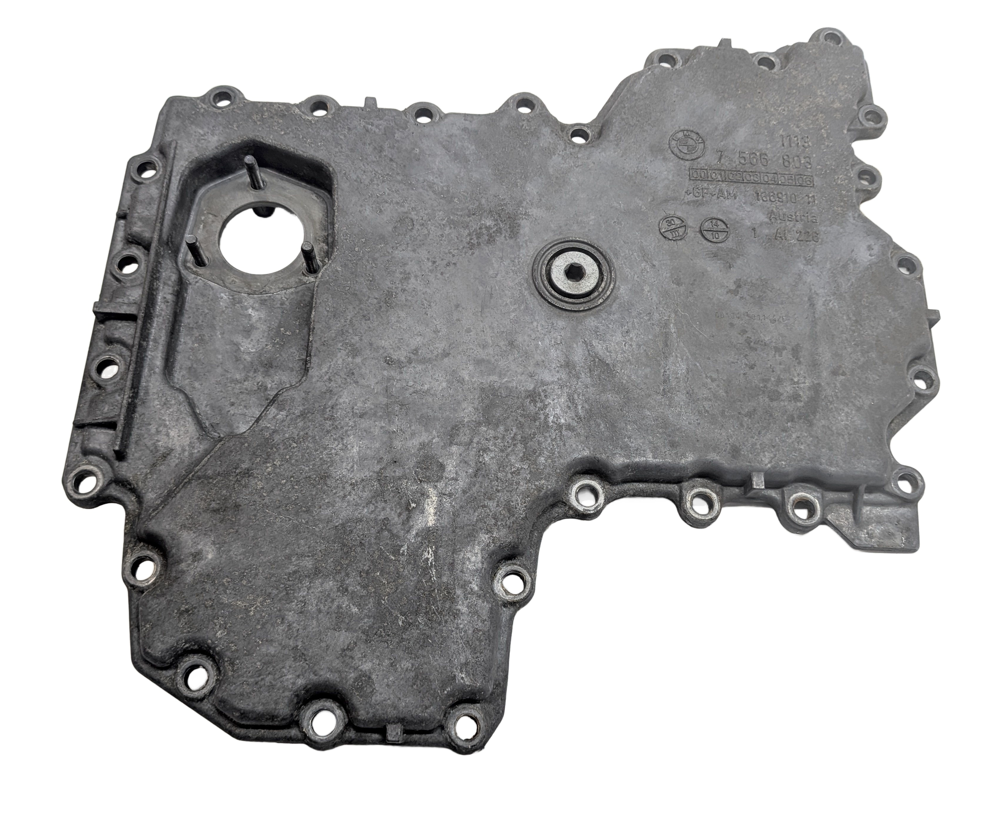 2008-2017 BMW X5 X5M X6 X6M (E70 E71 E72) 4.4L N63 S63 ENGINE LOWER OIL PAN — exact item pictured