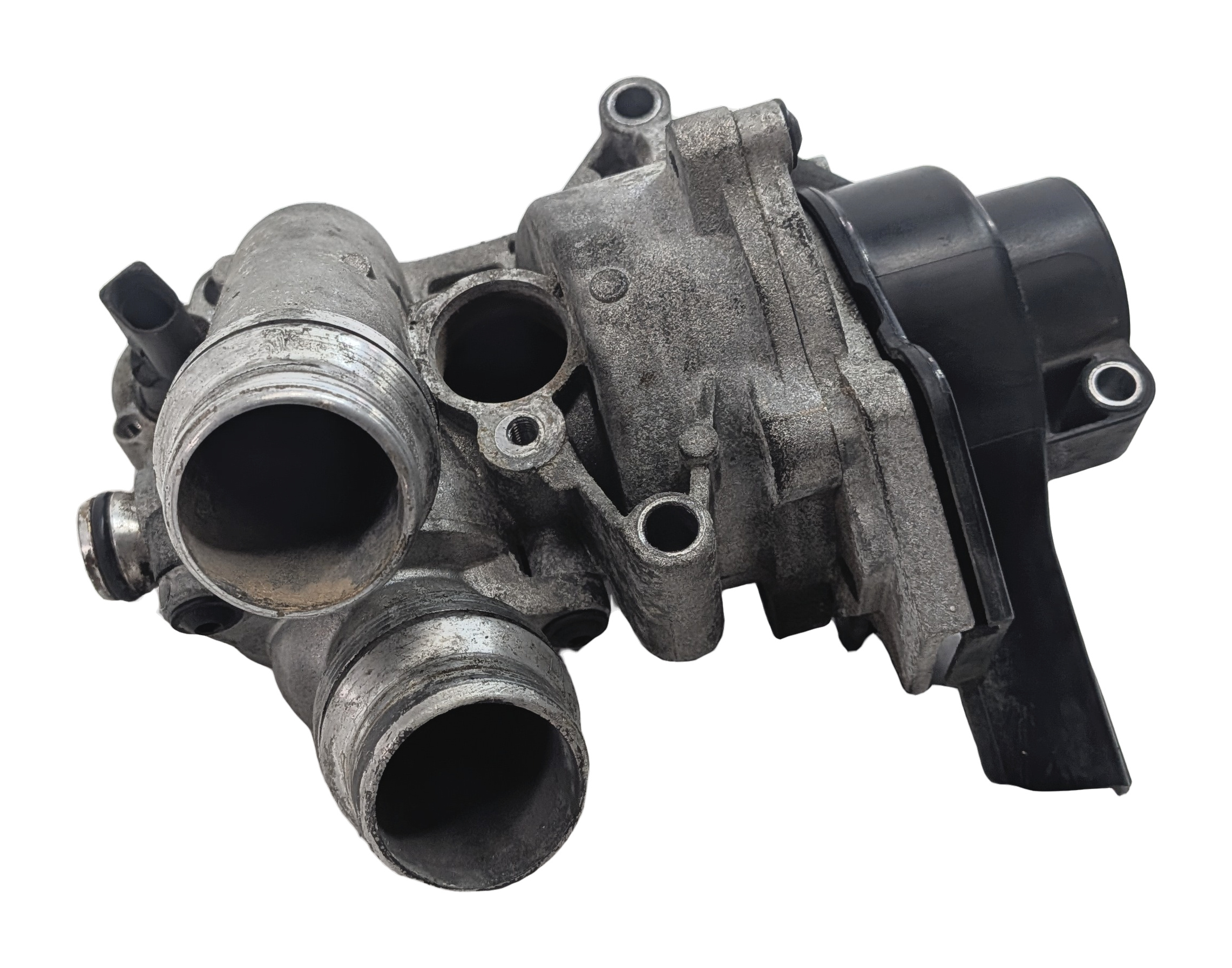2016 AUDI Q3 (8U) 2.0L (CCTA) ENGINE WATER COOLANT PUMP w/THERMOSTAT HOUSING — exact item pictured