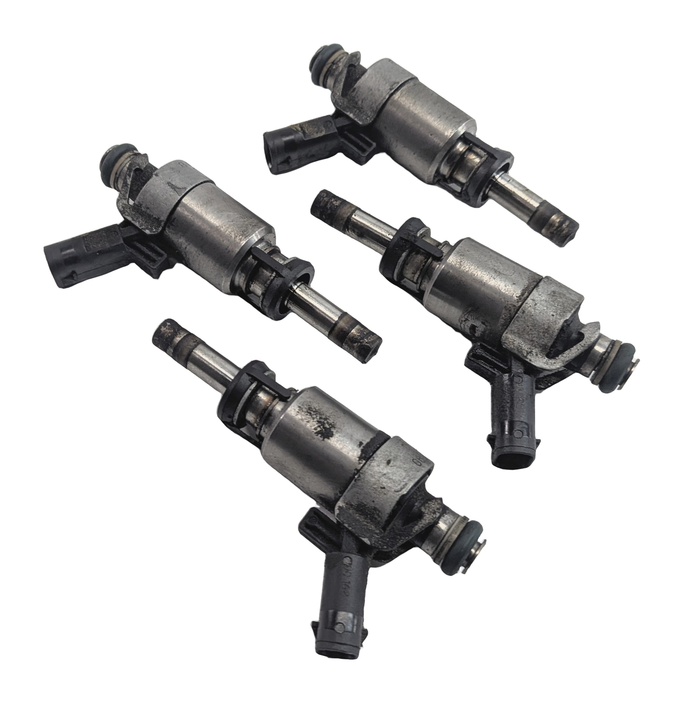 08-17 AUDI A3 A4 A5 A6 Q5 TT (8P B8 8K 8T 8R MK2 C7) 2.0L FSI FUEL INJECTOR SET4 — exact item pictured