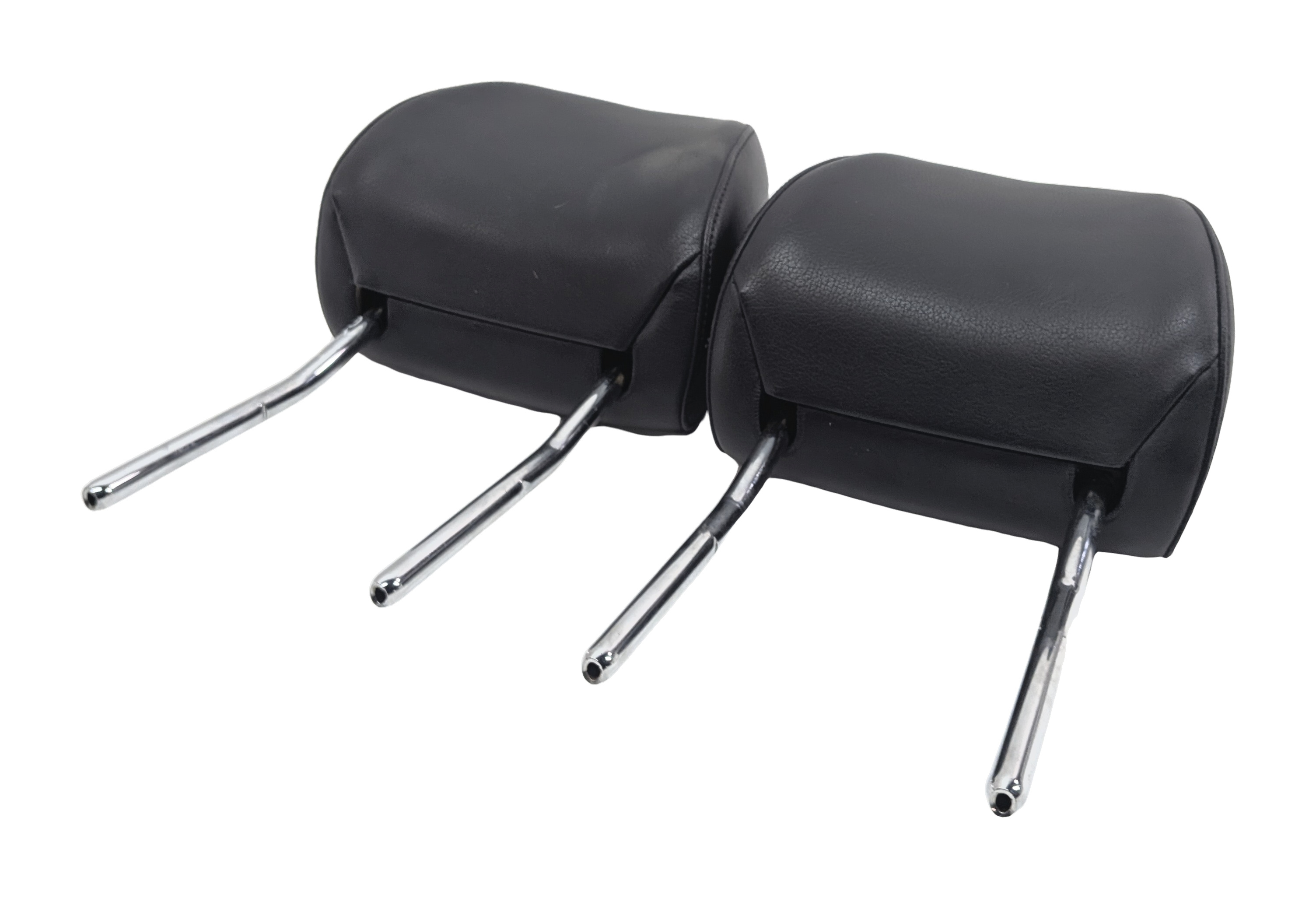 AUDI 15-18 Q3 (13-17 Q5 SQ5) FRONT LEFT & RIGHT SEAT HEADREST SET 2 (Black) — exact item pictured