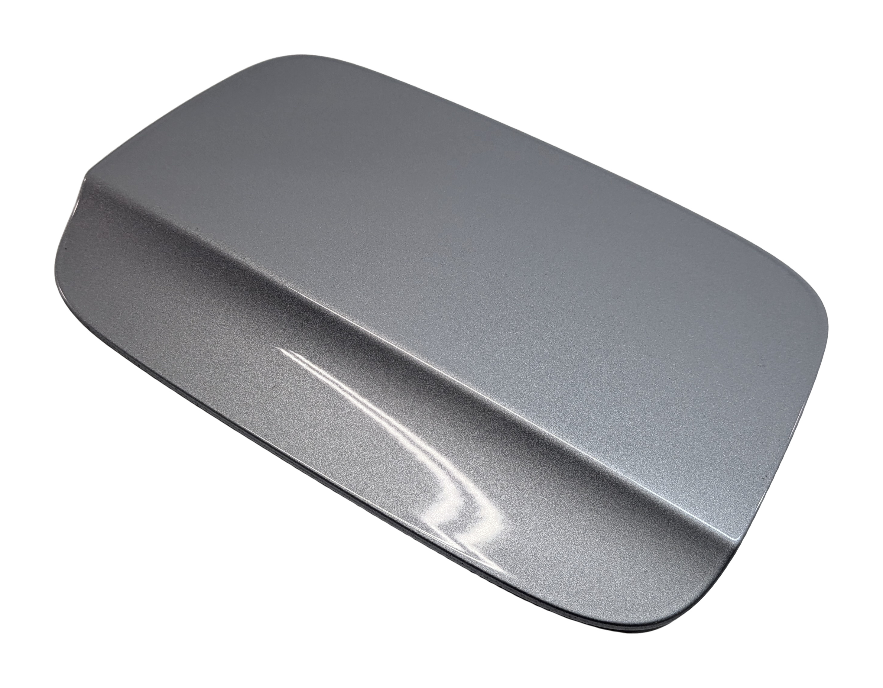 2015-2018 AUDI Q3 (8U) FUEL TANK DOOR LID TRIM FLAP COVER (Silver) — exact item pictured