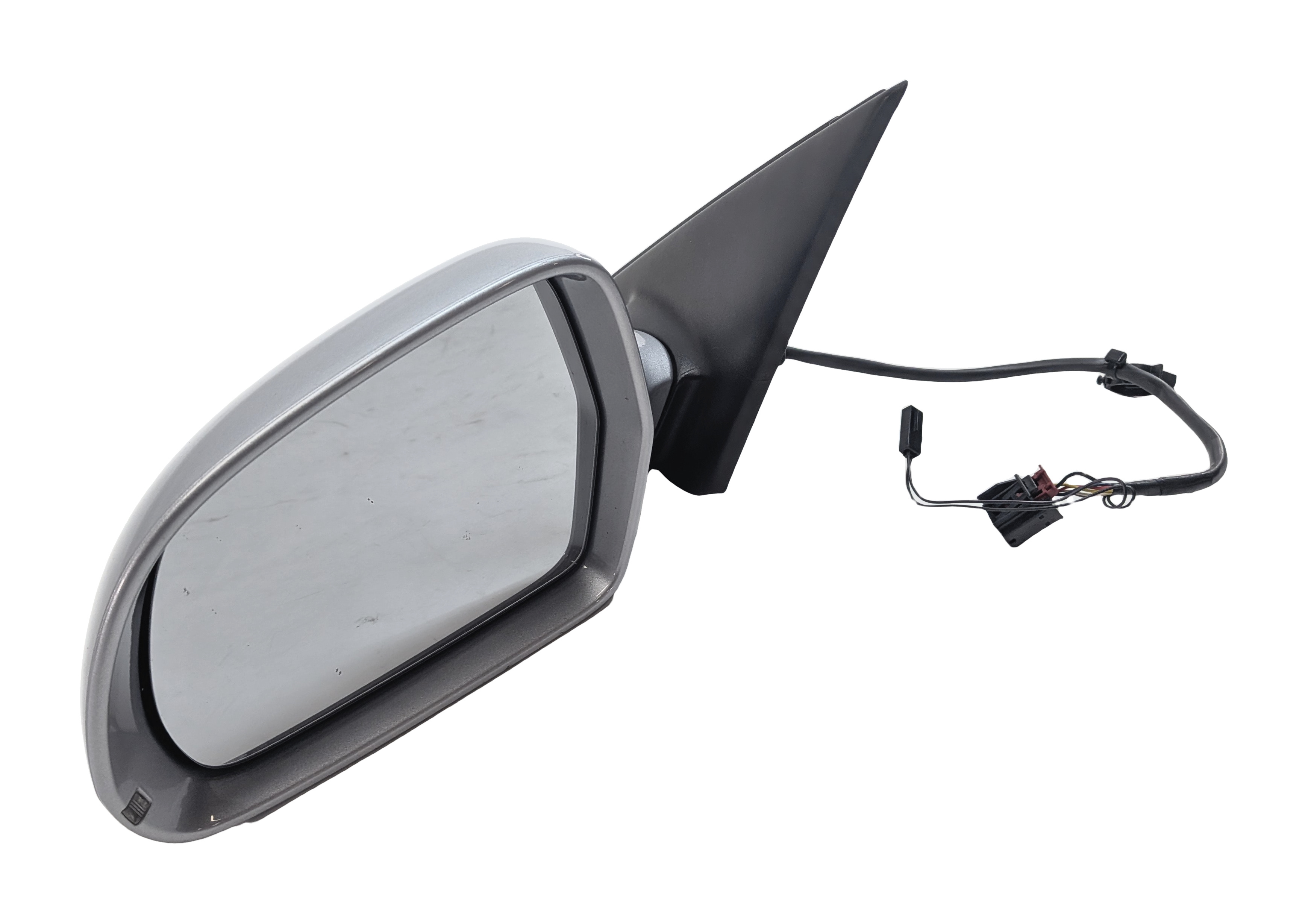 2015-2018 AUDI Q3 (8U) FRONT LEFT DRIVER HEATED DOOR MIRROR (Silver) — exact item pictured