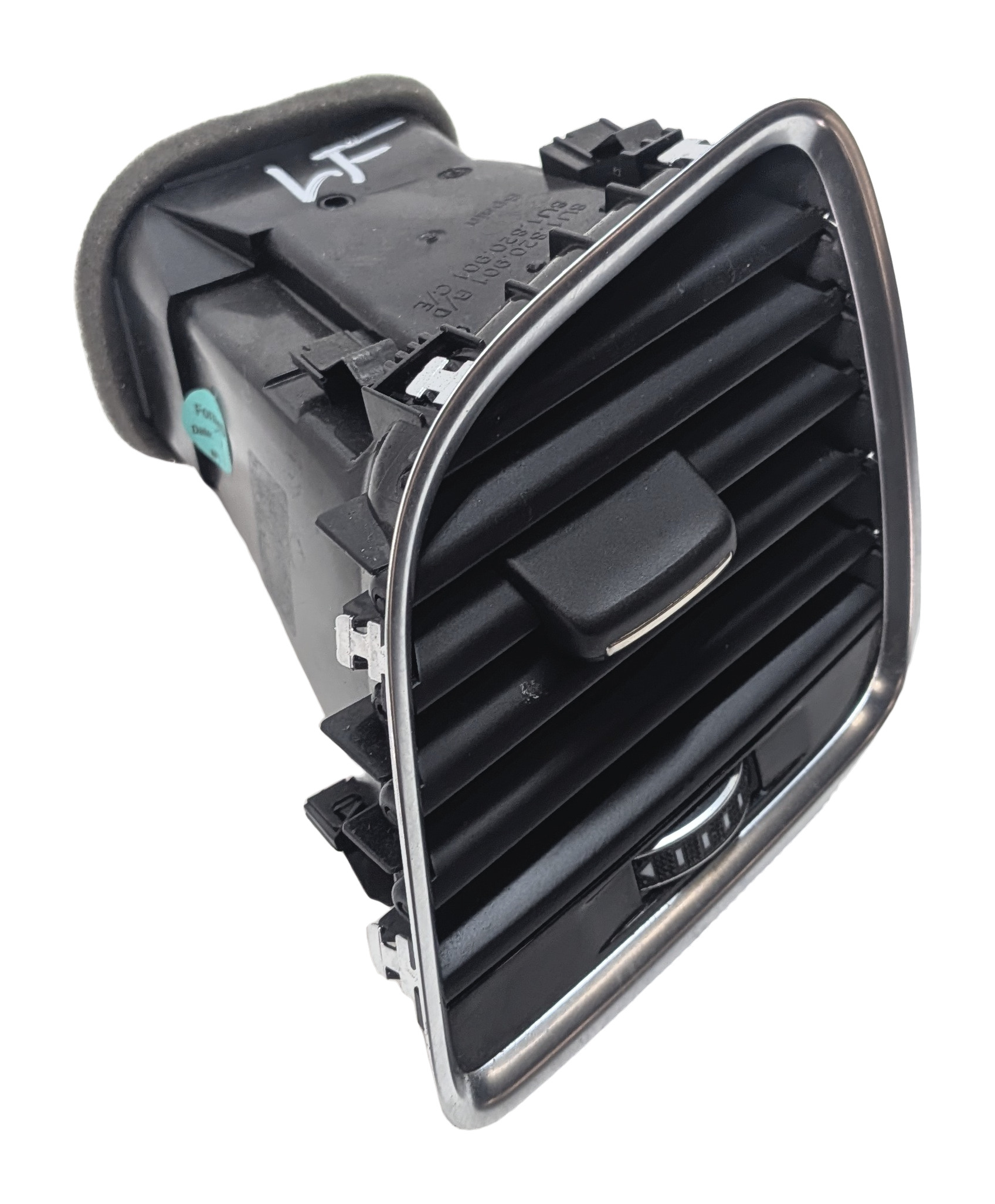 2016 AUDI Q3 (8U) FRONT LEFT DRIVER DASH HEAT AIR AC VENT (Black) — exact item pictured