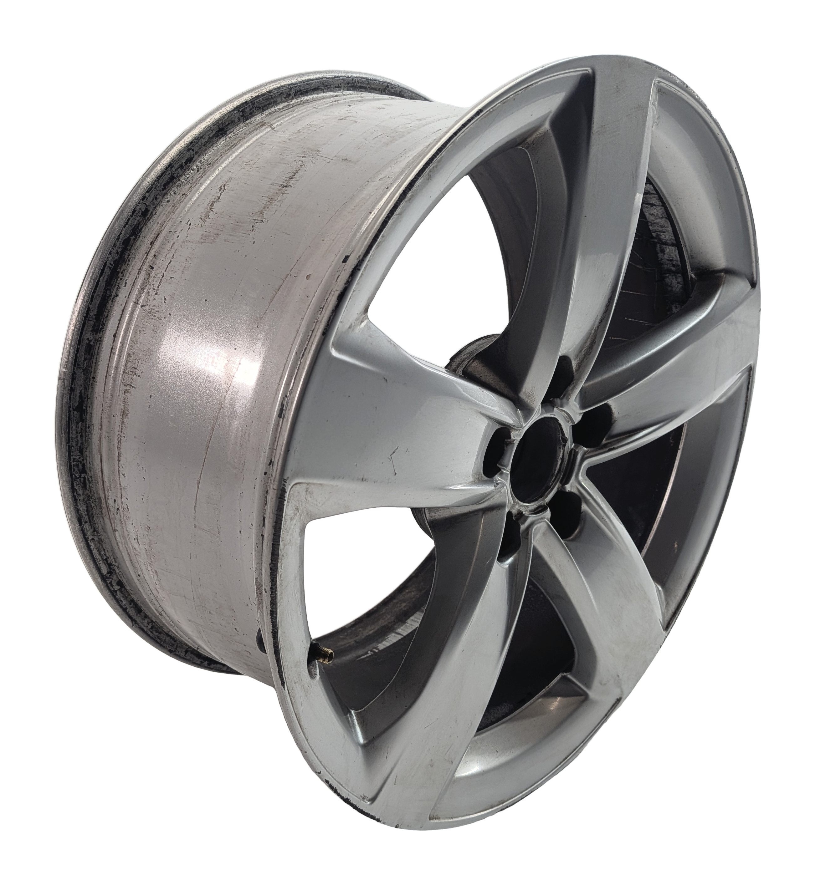 2012 AUDI A6 (4G C7) 18x8 ALUMINUM ALLOY 5-SPOKE WHEEL RIM ET39 — exact item pictured