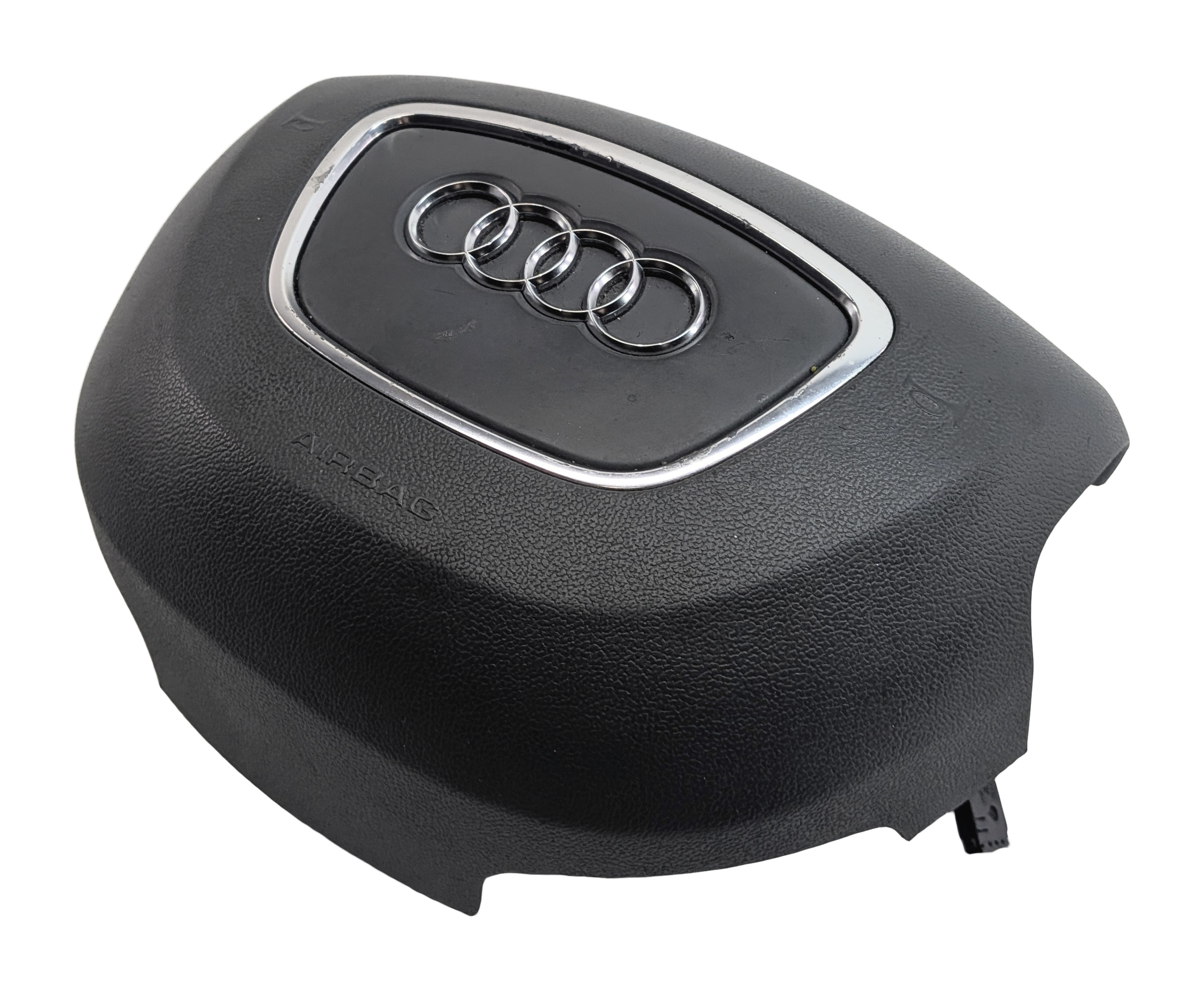 2012-2015 AUDI A6 S6 A7 S7 (C7) LEFT DRIVER STEERING WHEEL AIRBAG (Gray) — exact item pictured