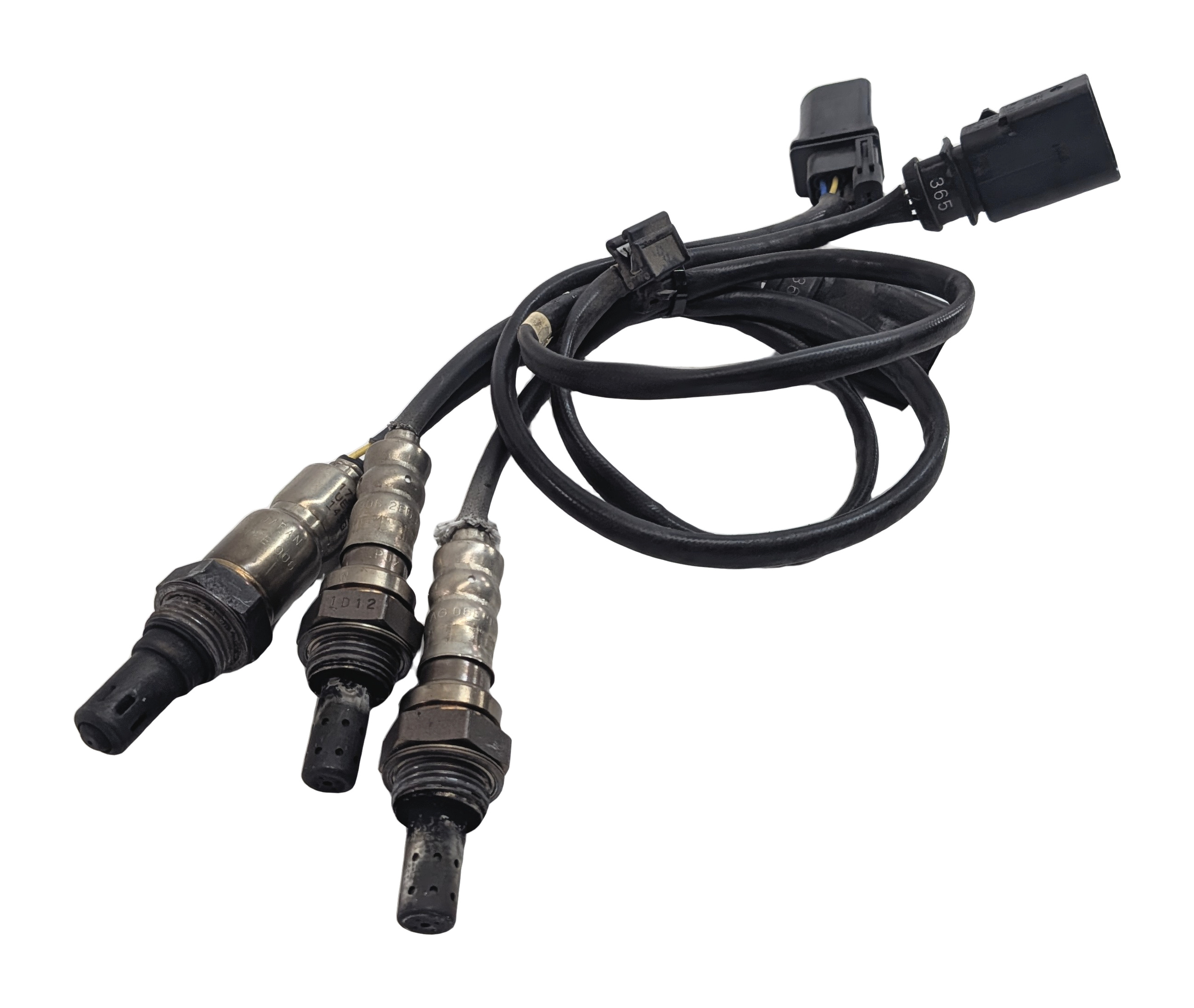 2012 AUDI A6 (C7 4G) 3.0L SUPER (CGXB) ENGINE OXYGEN O2 LAMBDA SENSOR SET/3 — exact item pictured