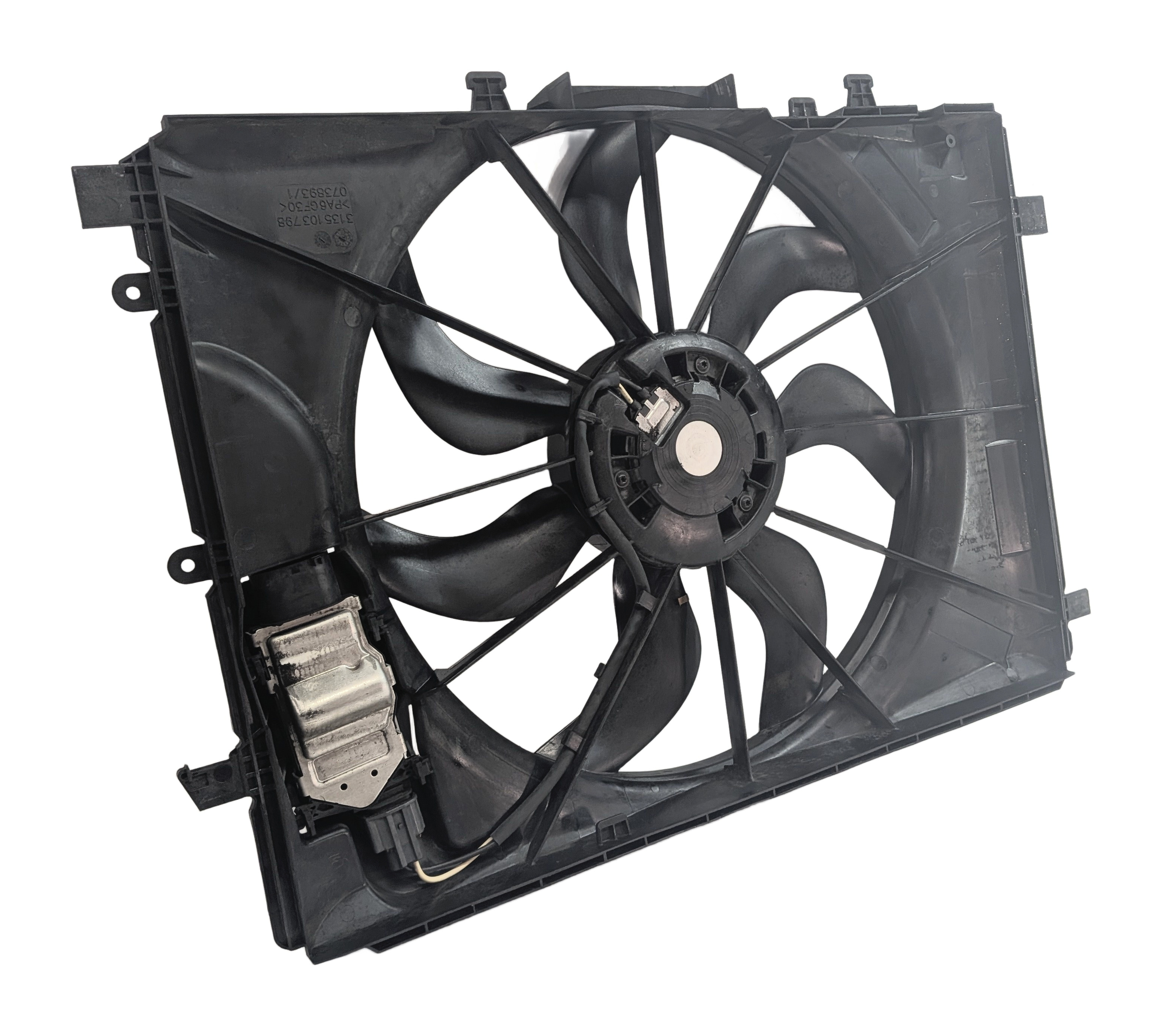 13-20 MERCEDES B CLA GLA SLK CLASS (C117 W172 W246 X156) RADIATOR COOLING FAN — exact item pictured