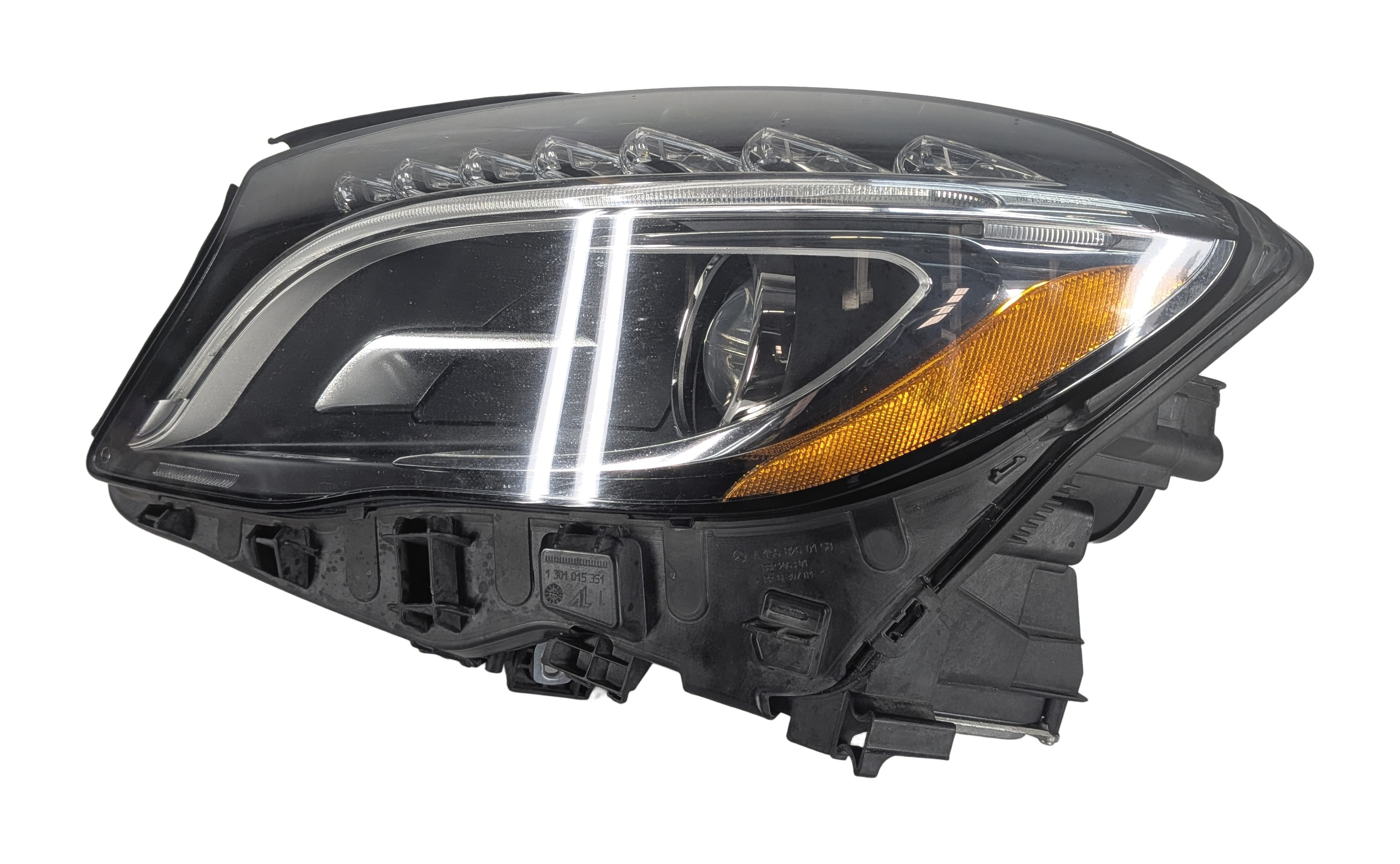 15-17 MERCEDES GLA250 GLA45 X156 FRONT LEFT DRIVER HID HEADLIGHT w/LED DRL — exact item pictured