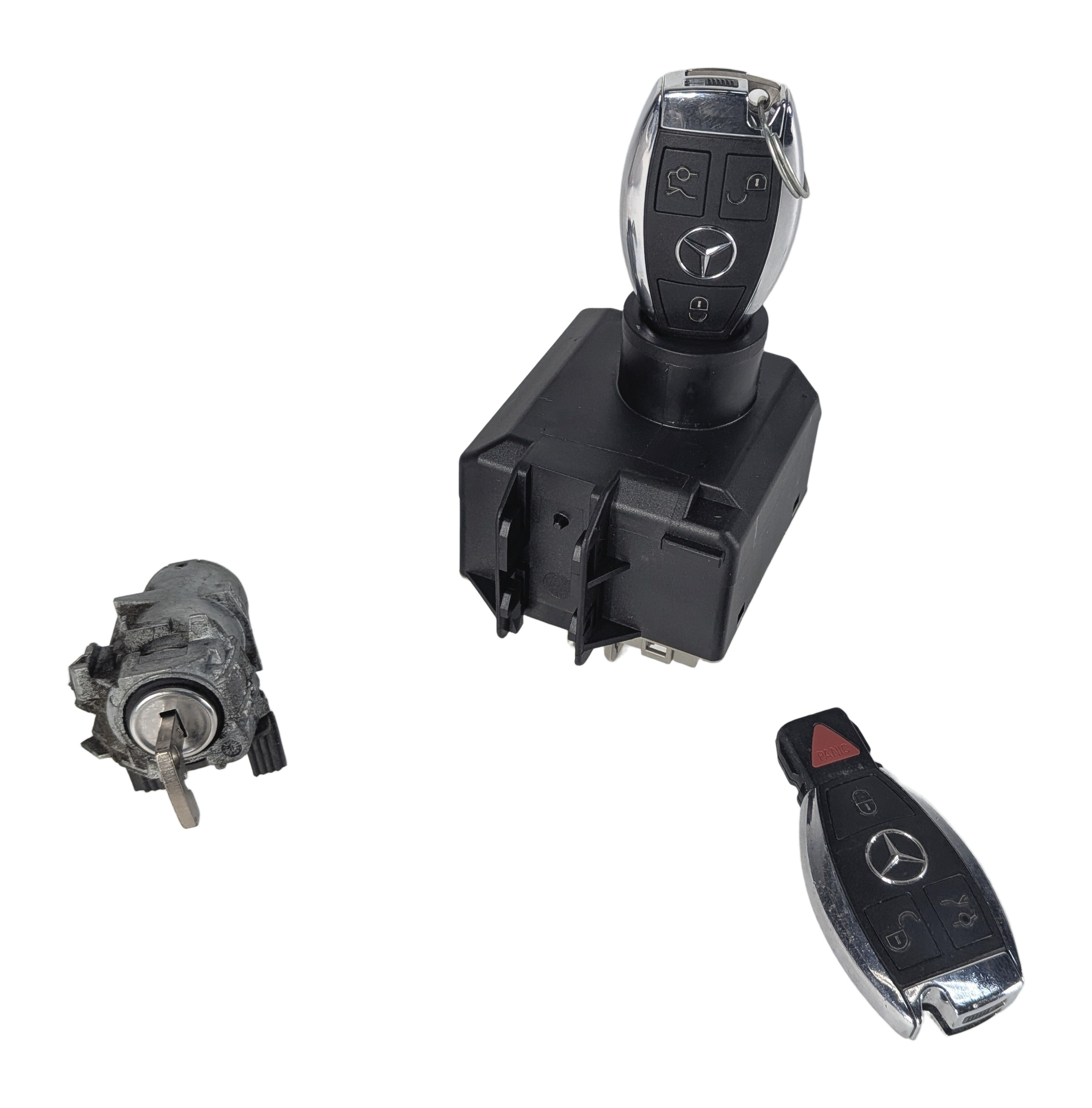 2015 MERCEDES GLA250 GLA45 X156 IGNITION SWITCH KEY LOCK CYLINDER SET — exact item pictured