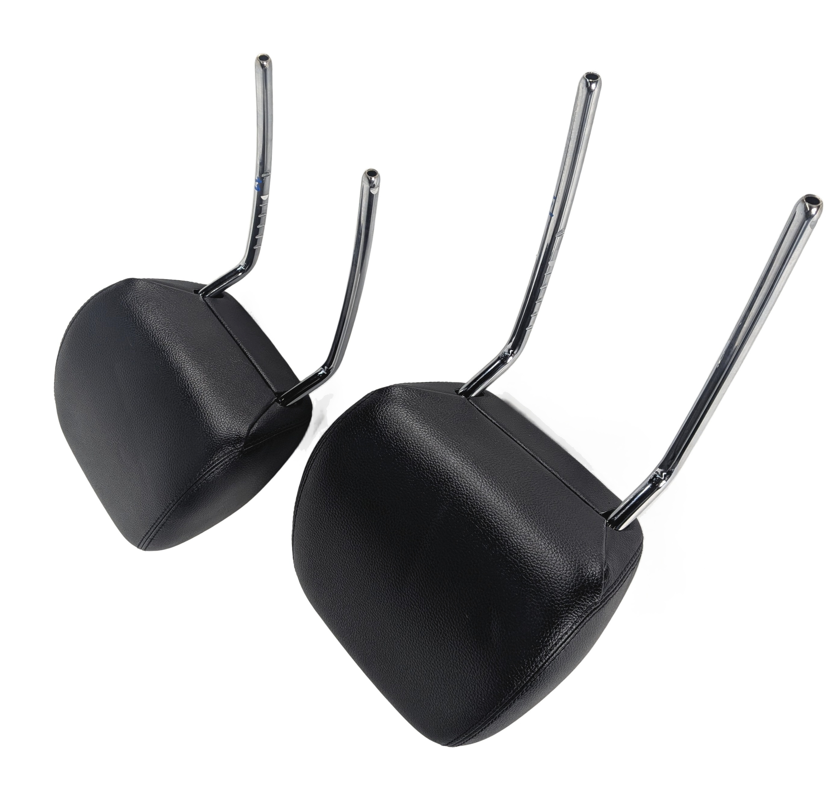 14-20 MERCEDES CLA250 GLA250 C117 X156 FRONT HEADREST SET/2 LEATHERETTE (Black) — exact item pictured